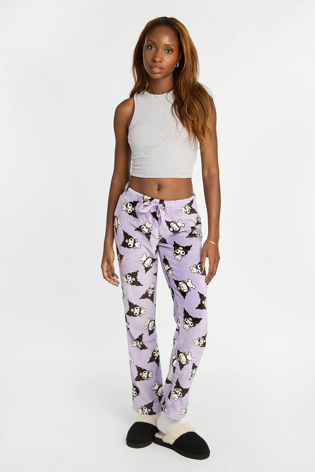 Kuromi Plush Pajama Pants sold by Bluenotes product image thumbnail 4