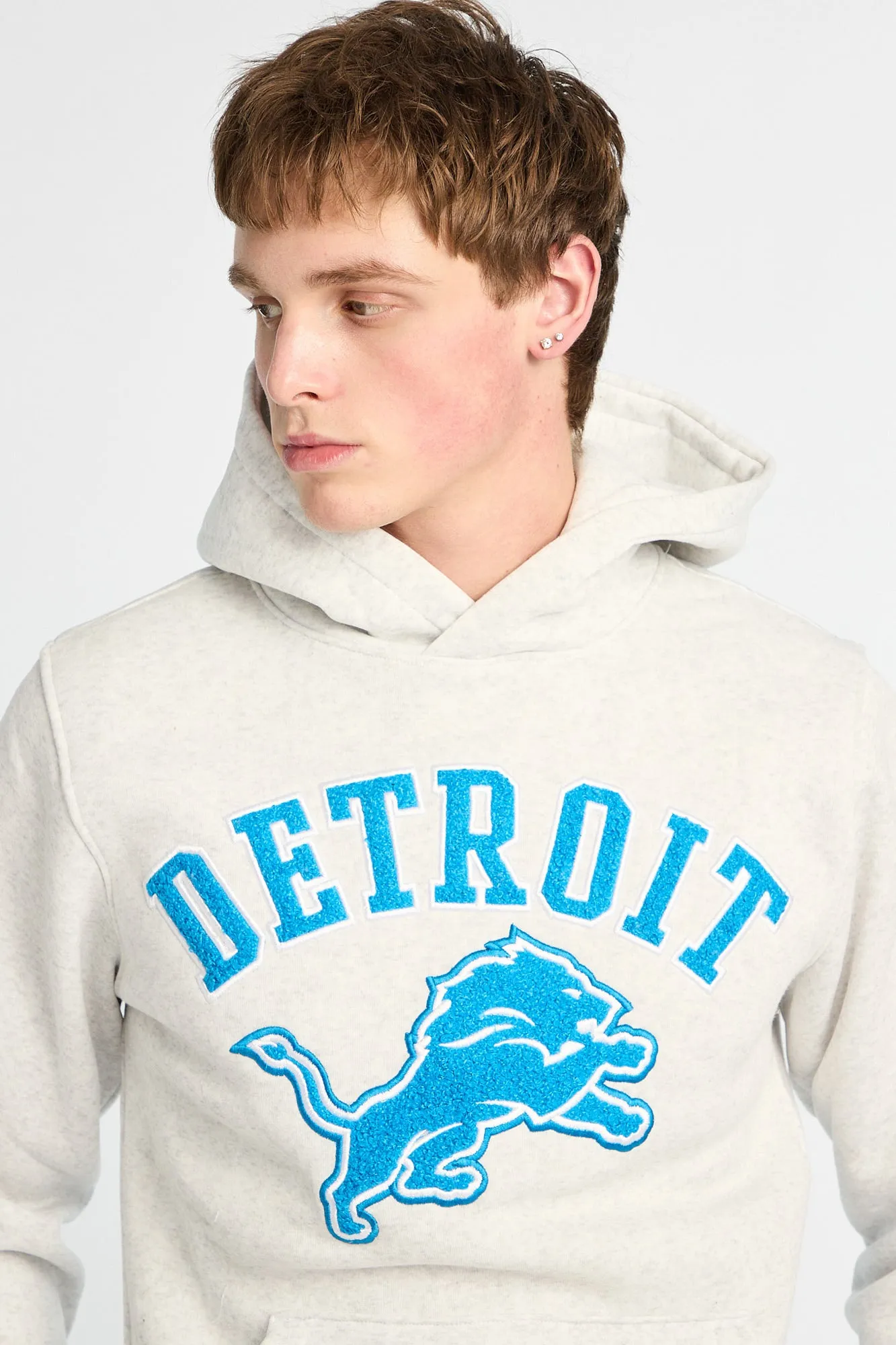 Detroit Lions Chenille Hoodie sold by Bluenotes product image thumbnail 2