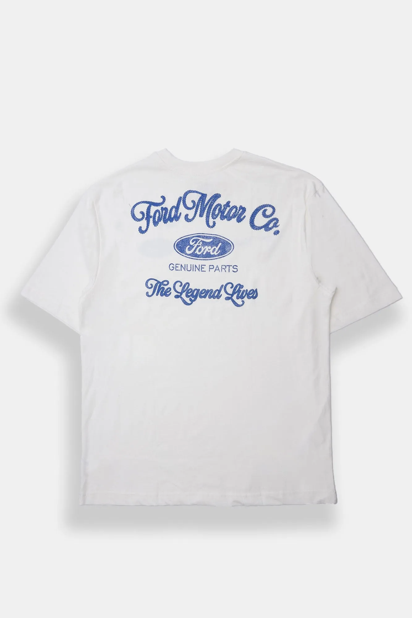 Ford Motor Co. The Legend Lives Graphic Oversized Tee sold by Bluenotes