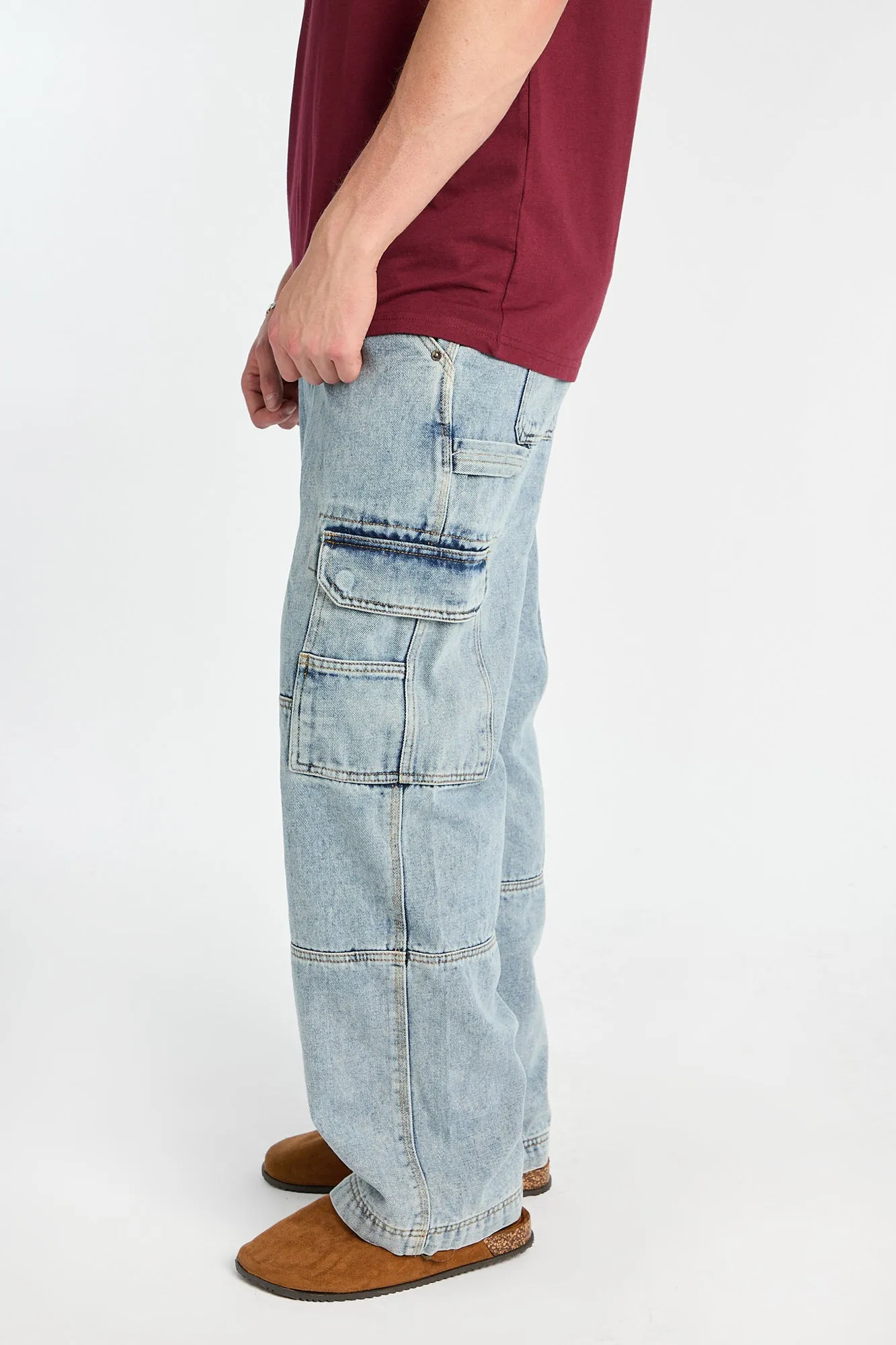 Hammer Loop Cargo Jeans sold by Bluenotes product image thumbnail 5