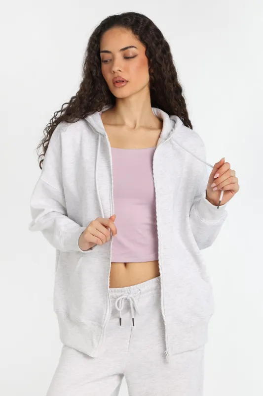 AERO Oversized Zip-Up Hoodie sold by Bluenotes