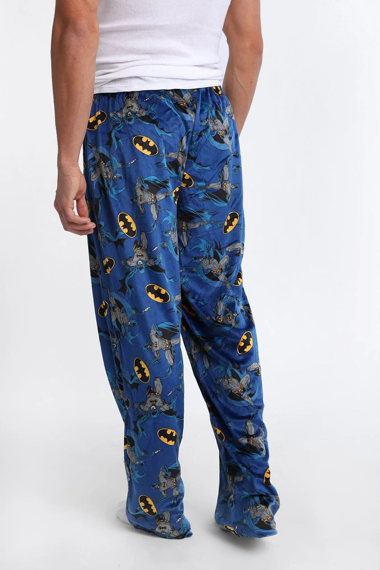 Batman Silky Fleece Pajama Pants sold by Bluenotes product image thumbnail 3