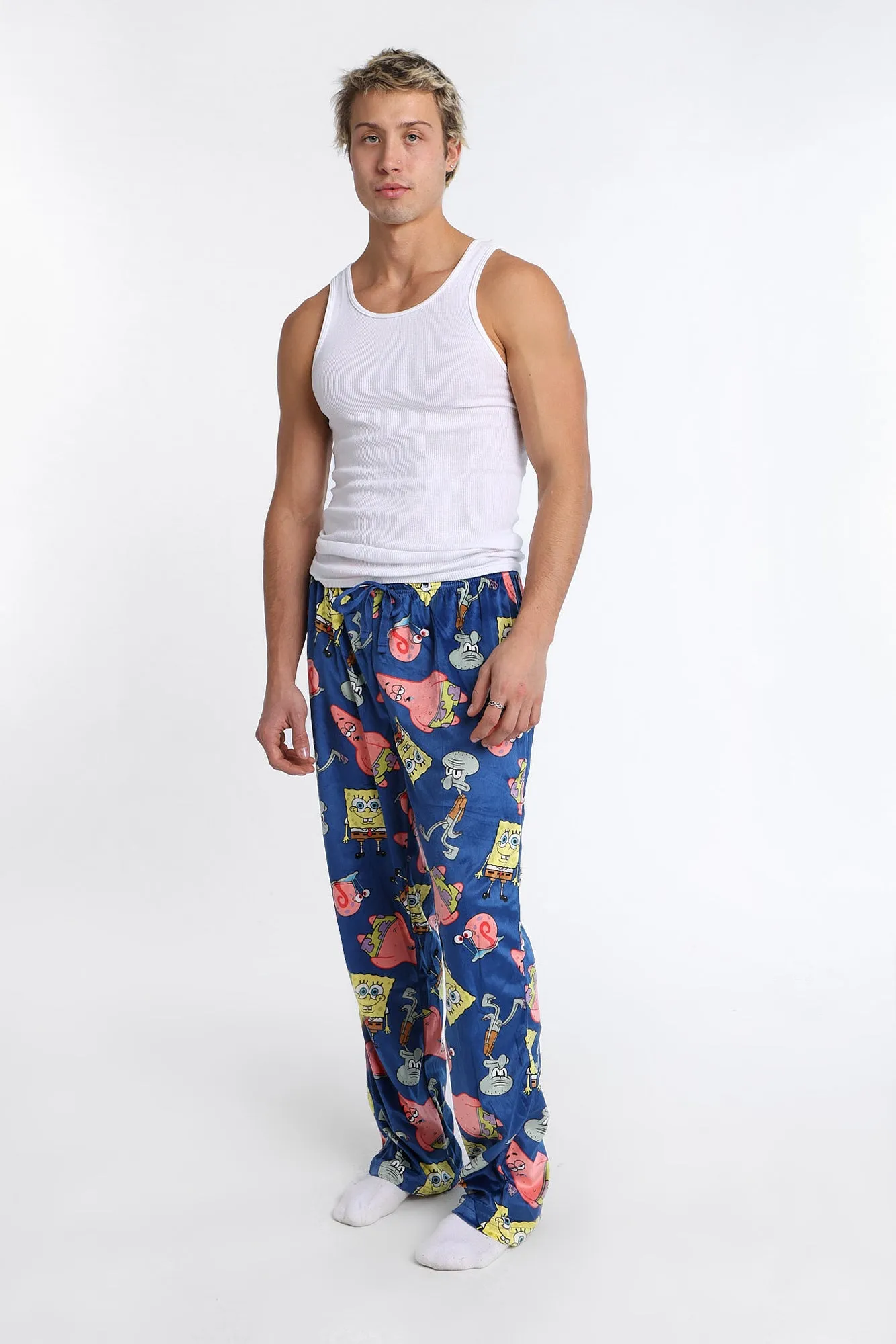 SpongeBob & Patrick Silky Fleece Pajama Pants sold by Bluenotes product image thumbnail 4