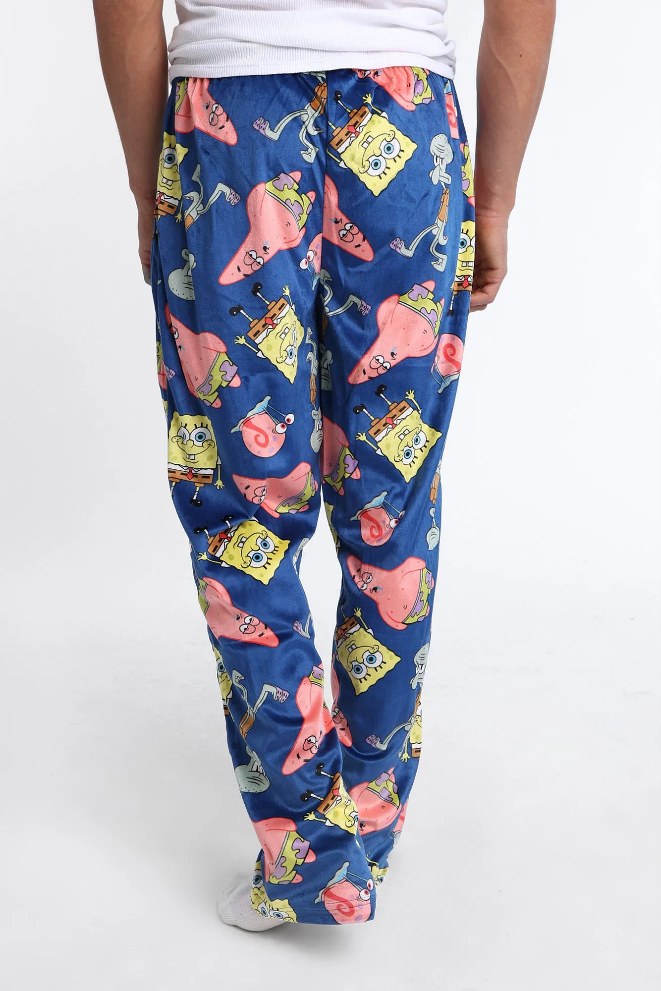 SpongeBob & Patrick Silky Fleece Pajama Pants sold by Bluenotes product image thumbnail 3
