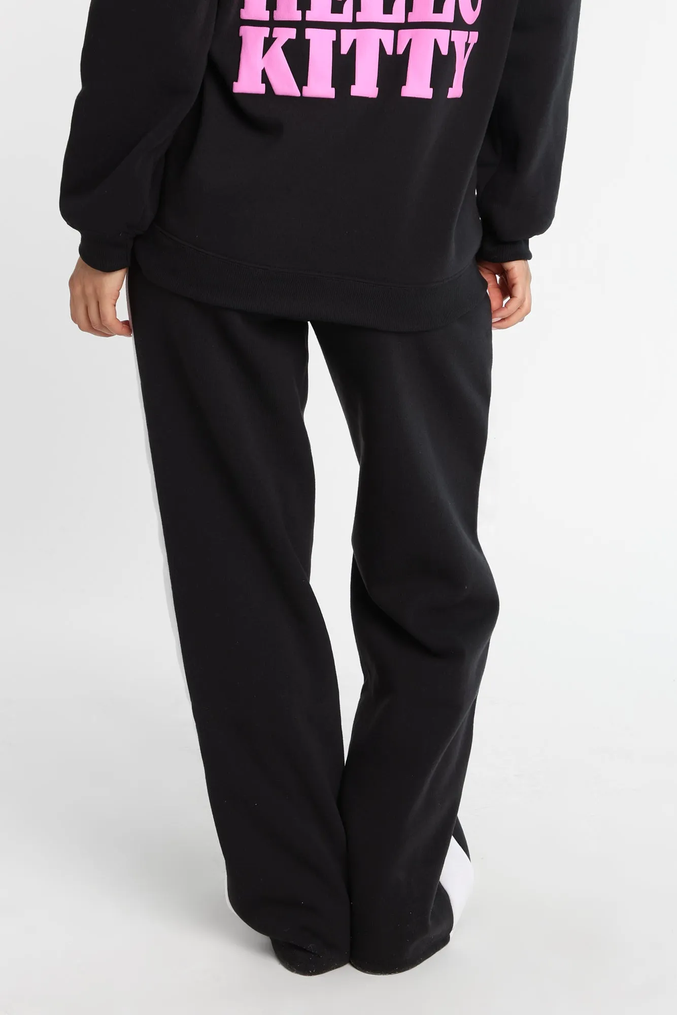 Hello Kitty Neon Wide Leg Sweatpants sold by Bluenotes product image thumbnail 3