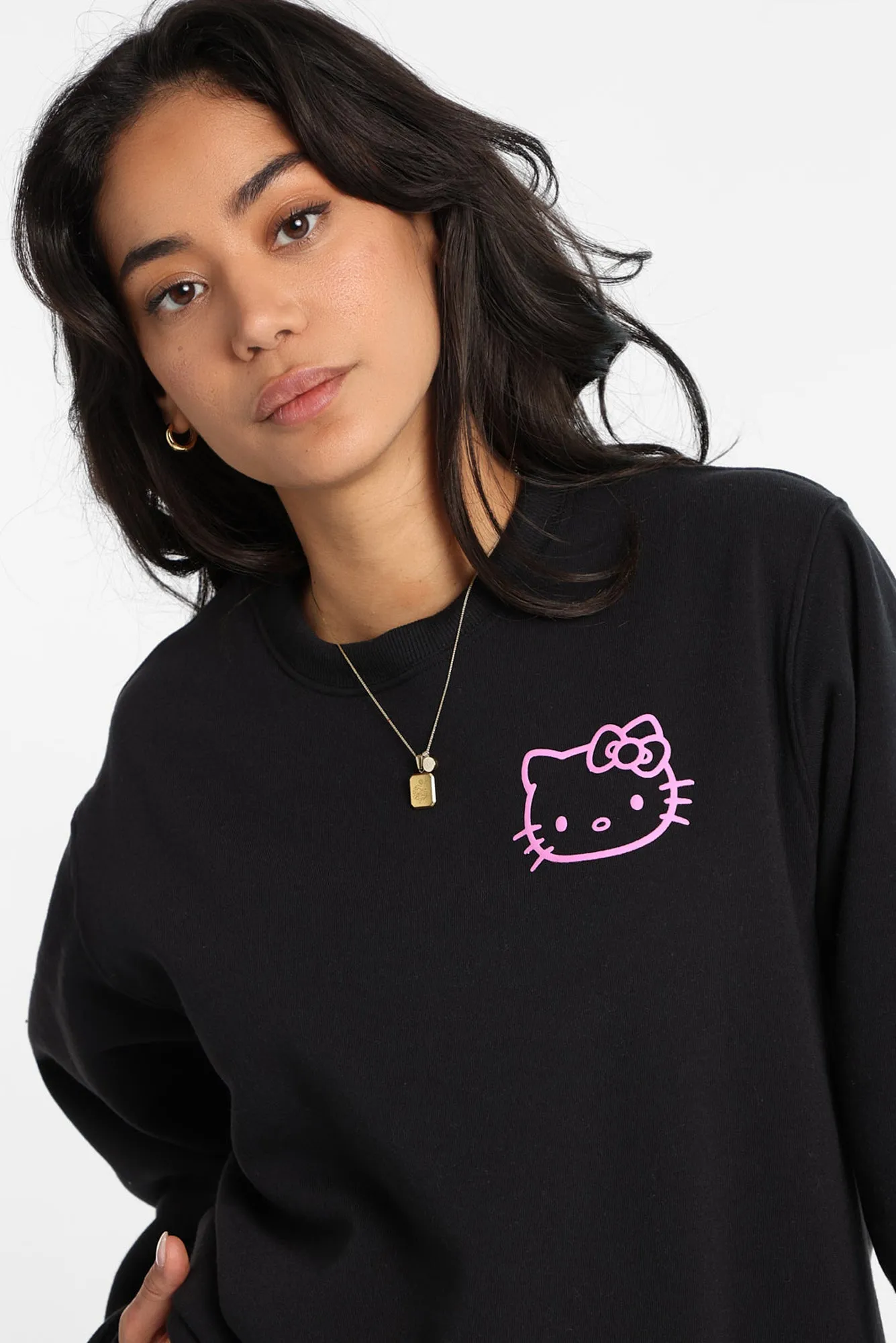Hello Kitty Crew Neck Sweatshirt sold by Bluenotes product image thumbnail 2