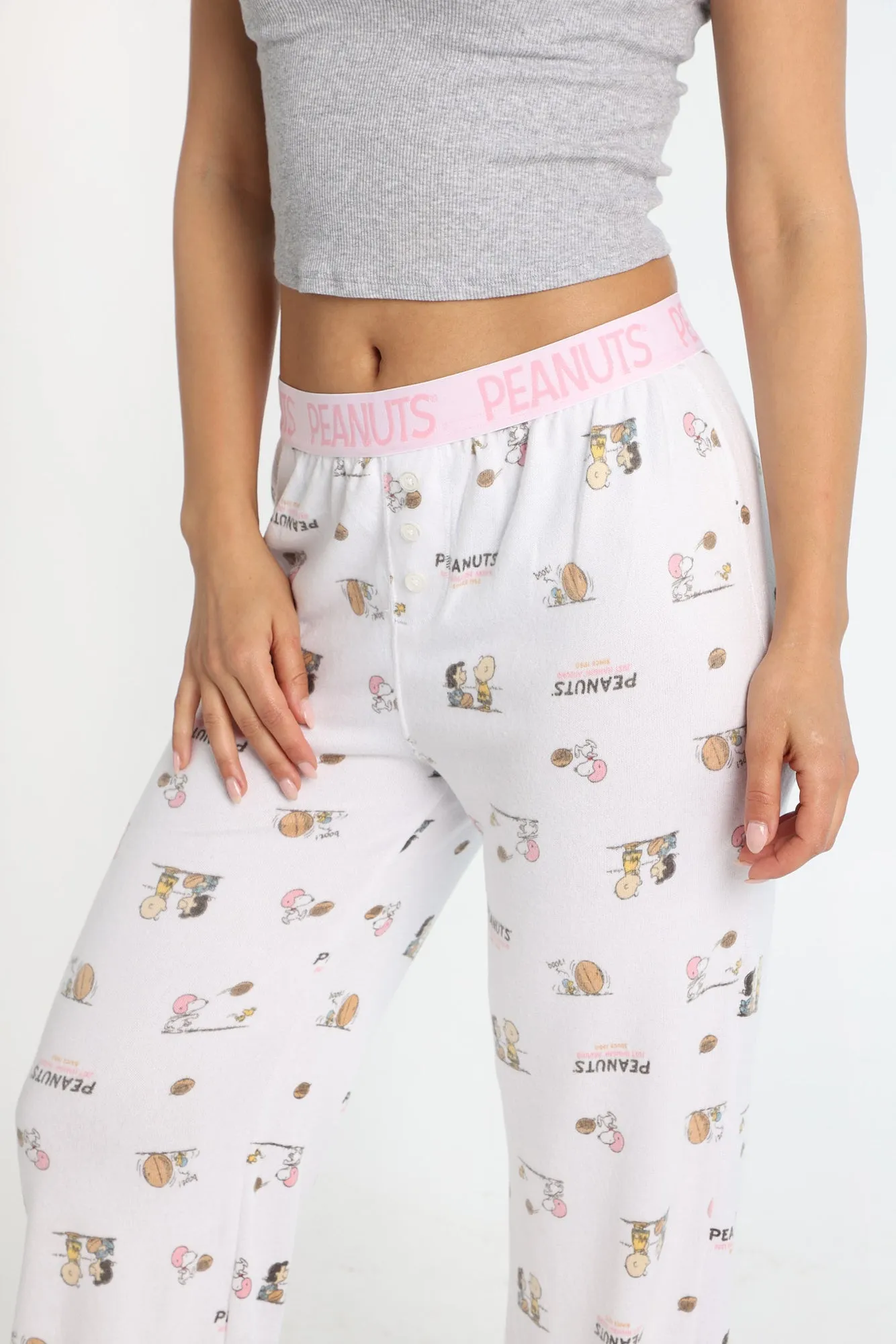 Peanuts Football Super Soft Pajama Boxer Pants sold by Bluenotes product image thumbnail 2