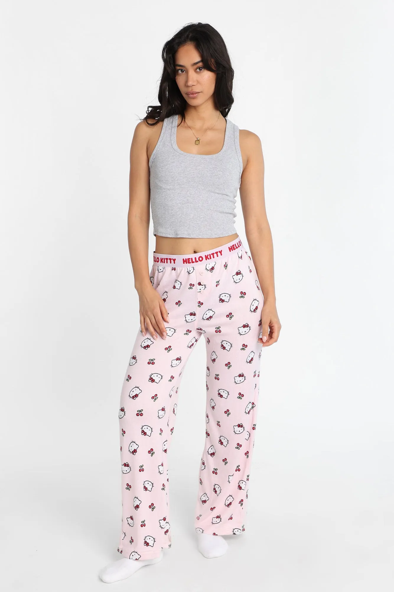 Hello Kitty Cherry Super Soft Pajama Boxer Pants sold by Bluenotes product image thumbnail 4