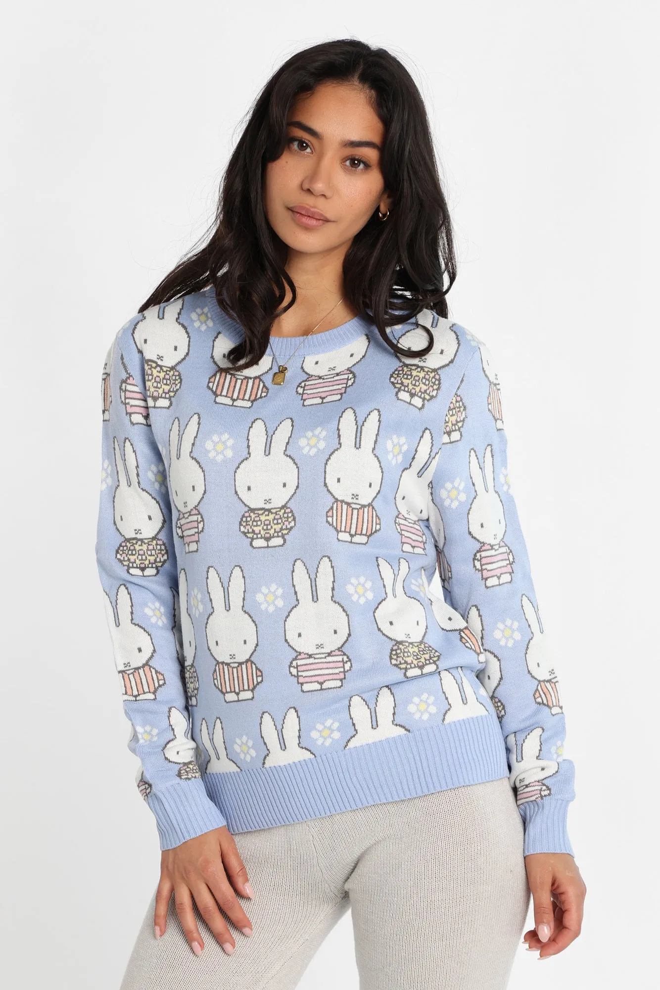 Miffy Graphic Crew Neck Sweater sold by Bluenotes