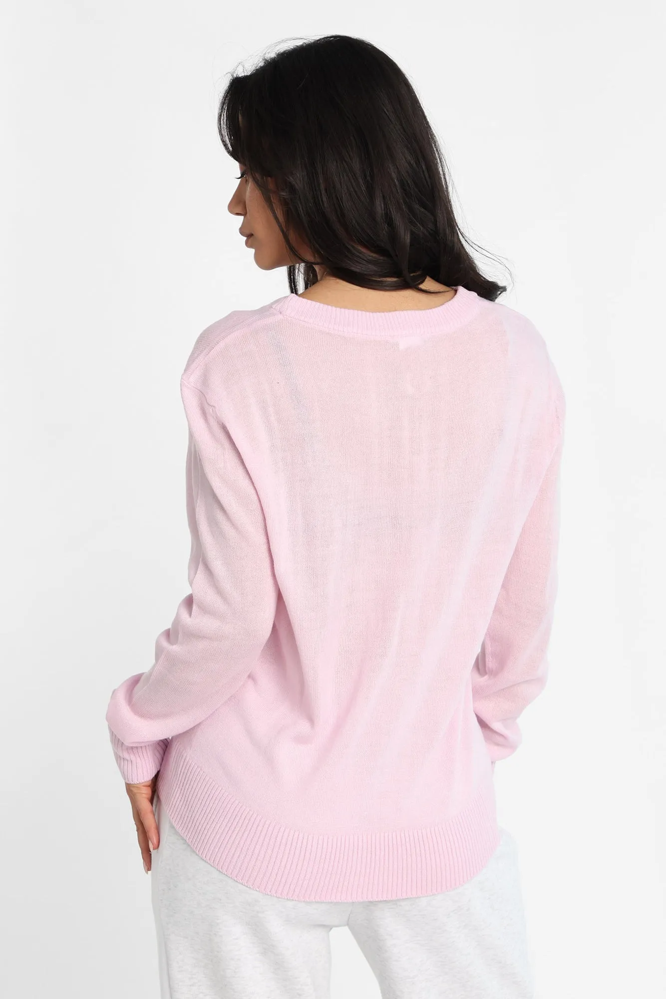 Hello Kitty Bow Graphic Crew Neck Sweater sold by Bluenotes product image thumbnail 3