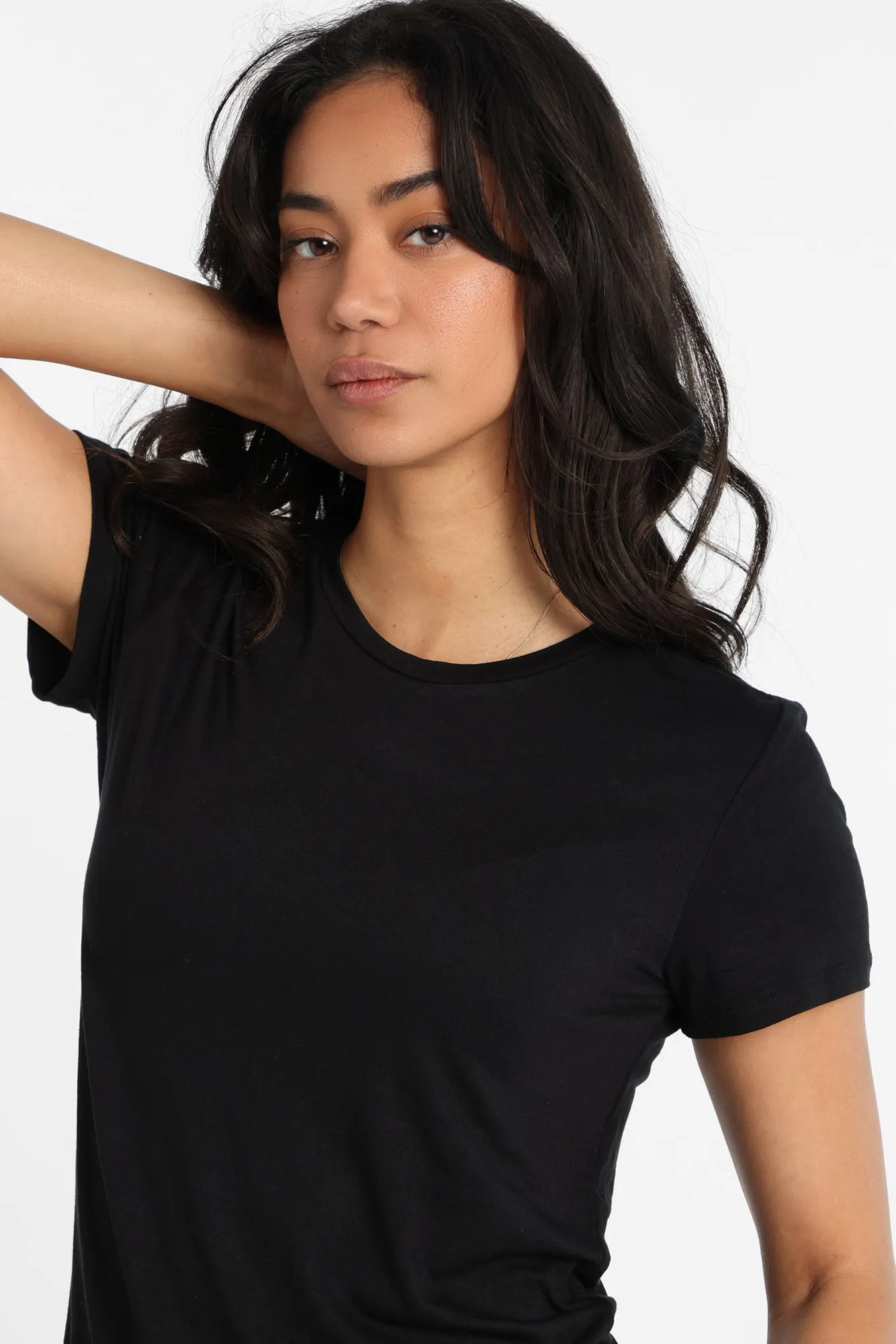 Short Sleeve Crew Neck Relaxed Tee sold by Bluenotes product image thumbnail 3