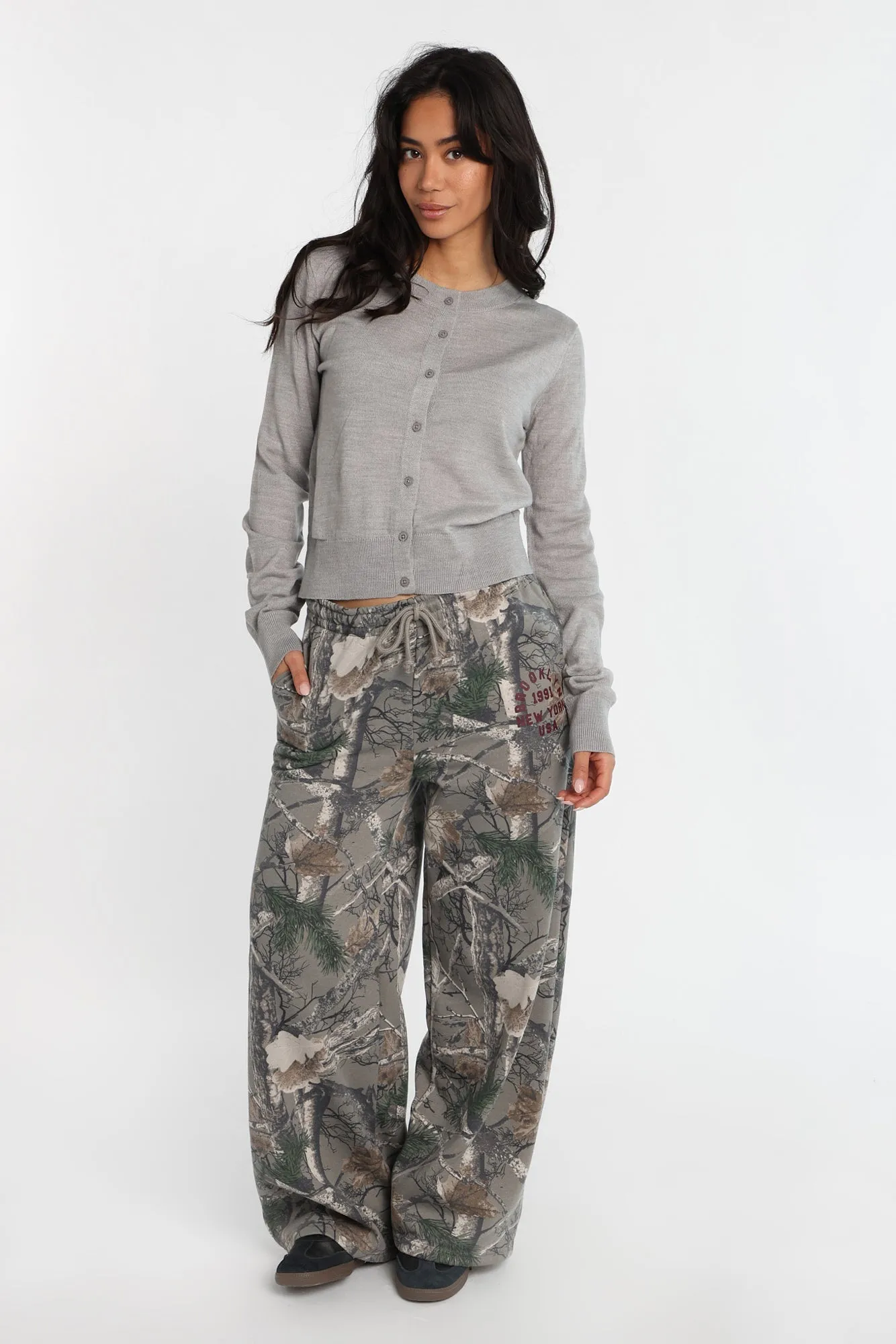 AERO Crew Neck Button-Up Cardigan sold by Bluenotes product image thumbnail 4