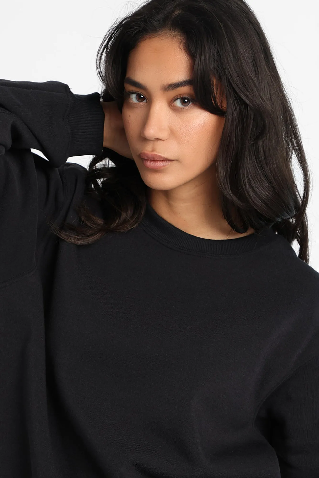 Oversized Crew Neck Sweatshirt sold by Bluenotes product image thumbnail 3