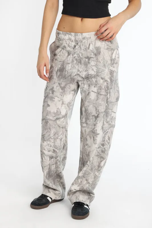 Cargo Wide Leg Sweatpants sold by Bluenotes