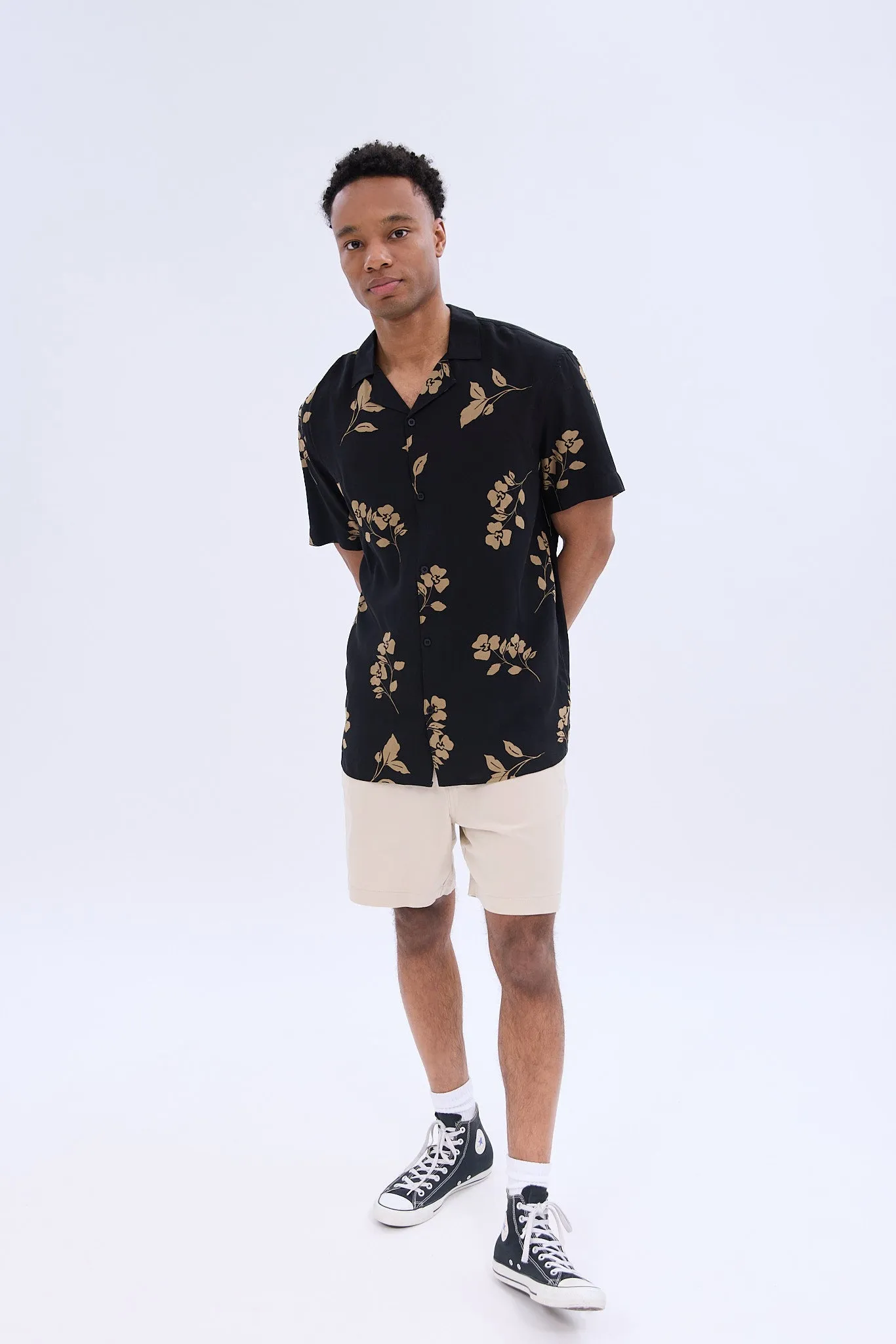Floral Short Sleeve Resort Shirt sold by Bluenotes product image thumbnail 4