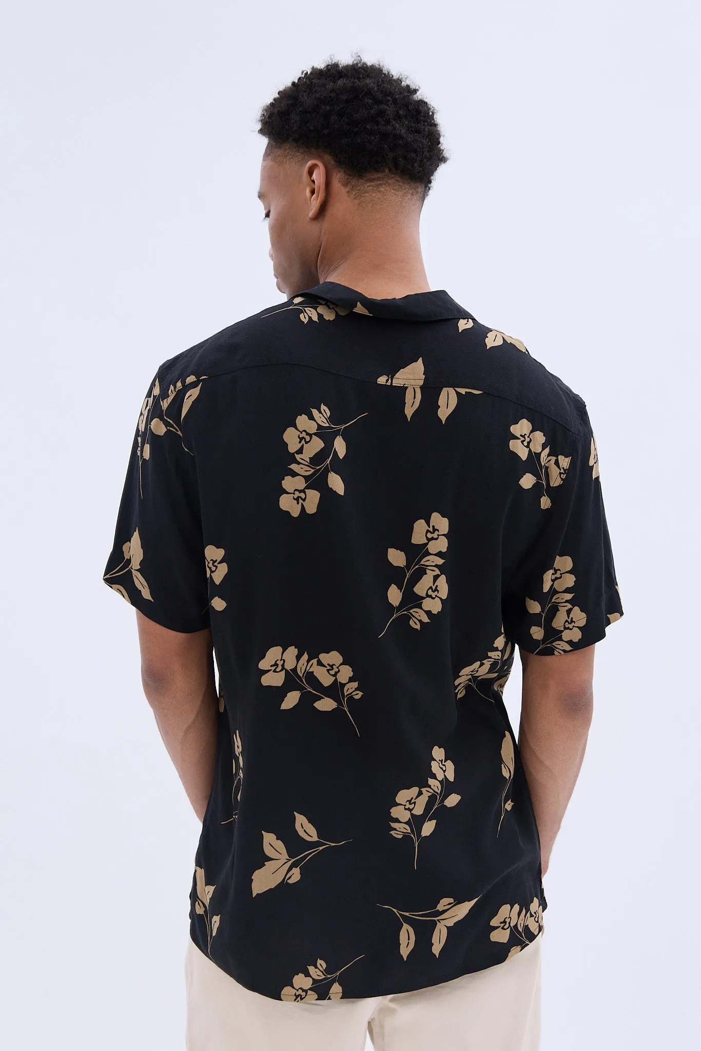 Floral Short Sleeve Resort Shirt sold by Bluenotes product image thumbnail 3