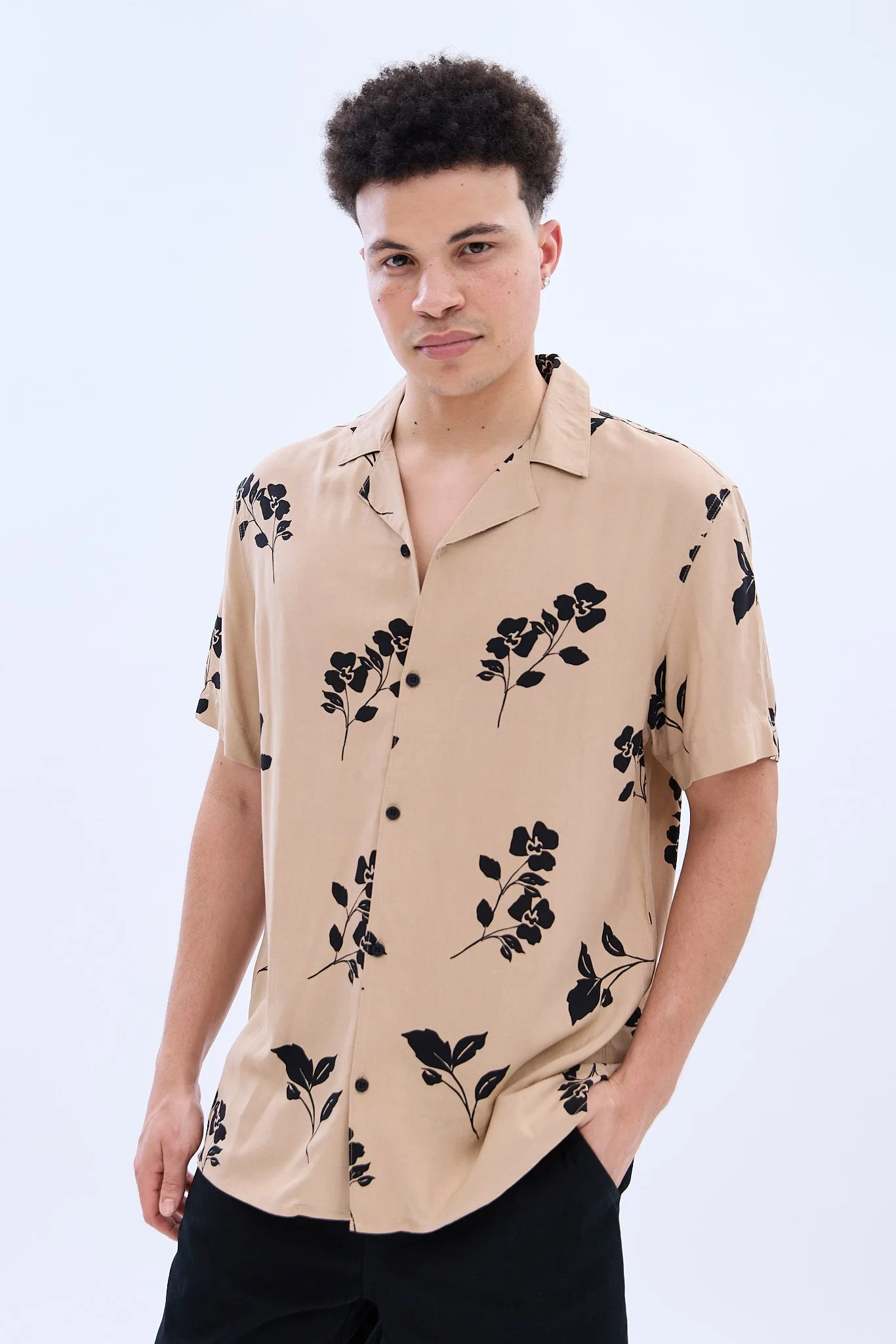 Floral Short Sleeve Resort Shirt sold by Bluenotes product image thumbnail 5