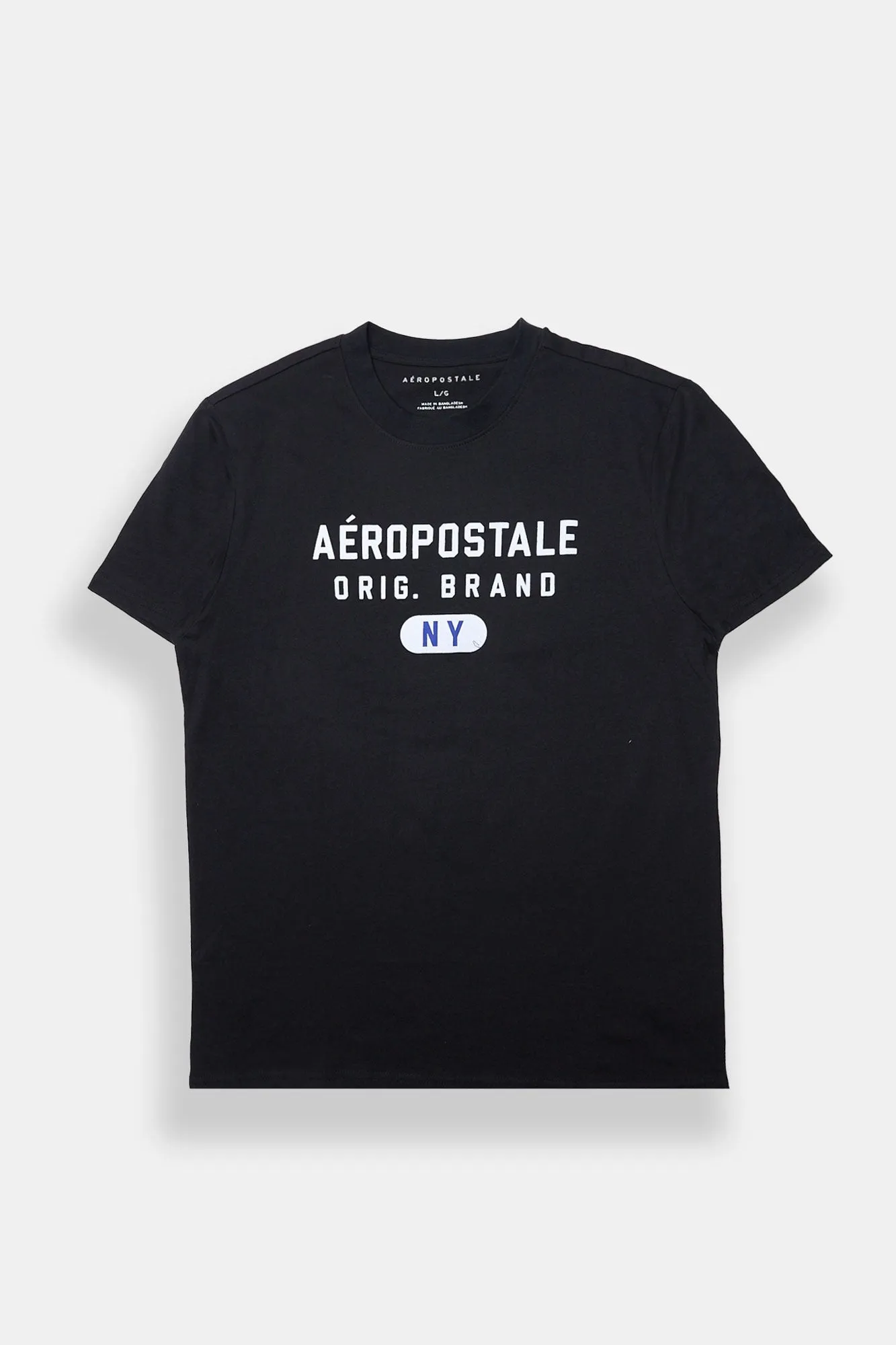 AERO New York Original Brand Flocked Graphic Tee sold by Bluenotes product image thumbnail 2