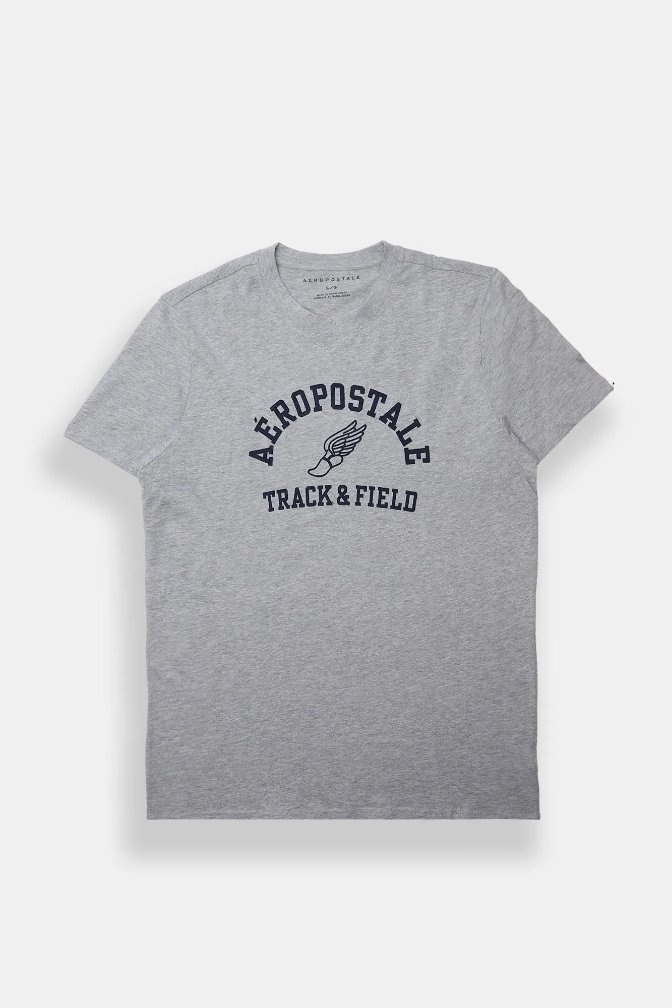 AERO Track & Field Flocked Graphic Tee sold by Bluenotes