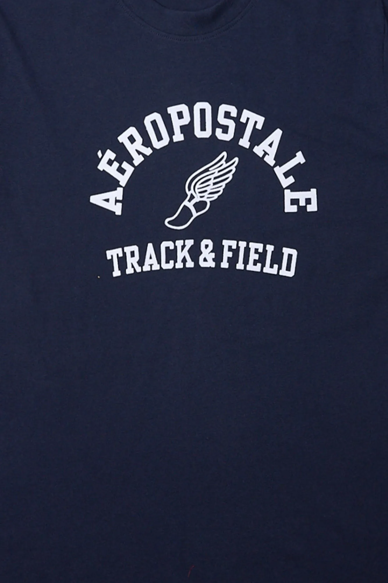 AERO Track & Field Flocked Graphic Tee sold by Bluenotes product image thumbnail 4