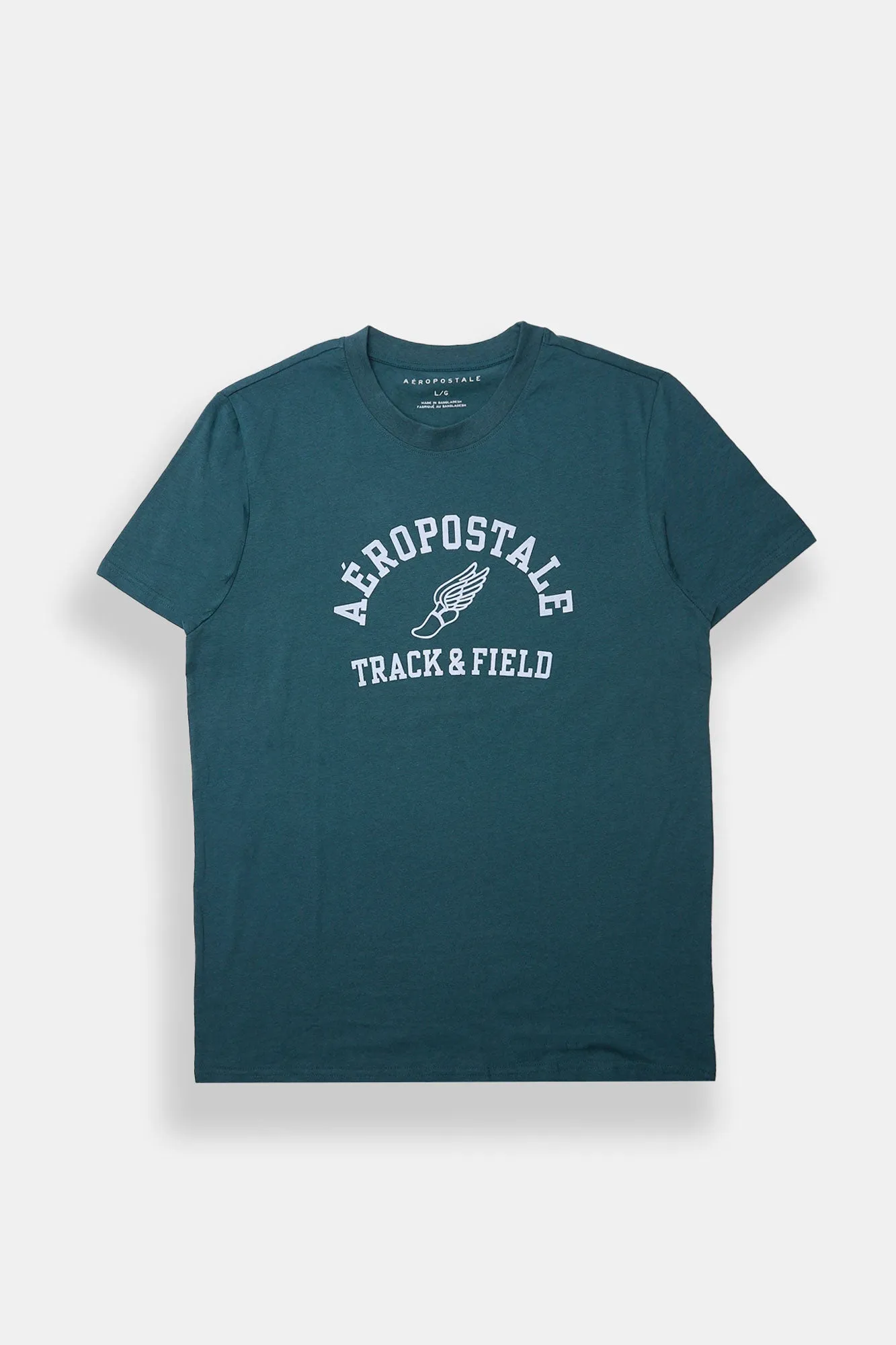 AERO Track & Field Flocked Graphic Tee sold by Bluenotes product image thumbnail 5