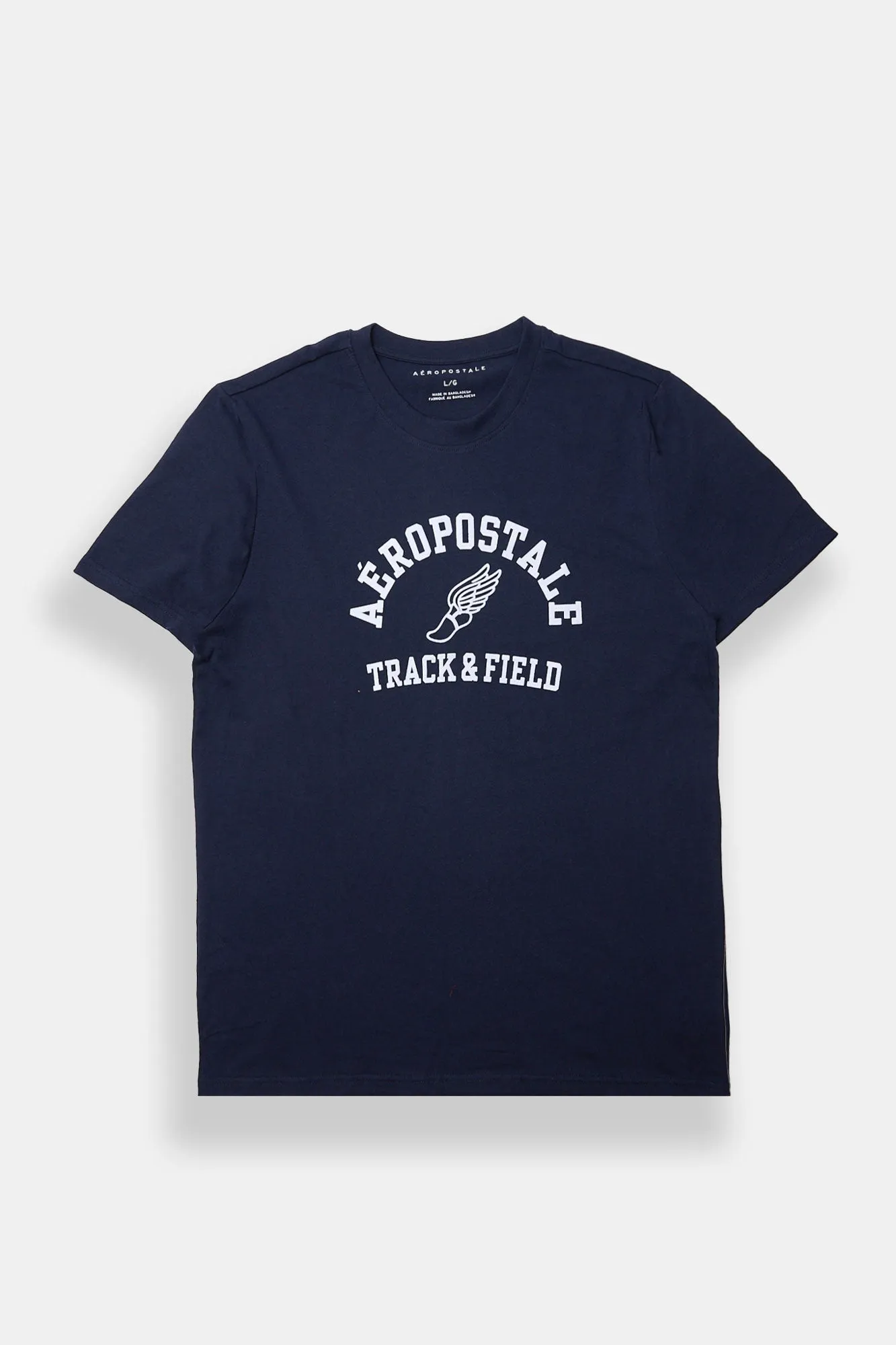 AERO Track & Field Flocked Graphic Tee sold by Bluenotes product image thumbnail 3