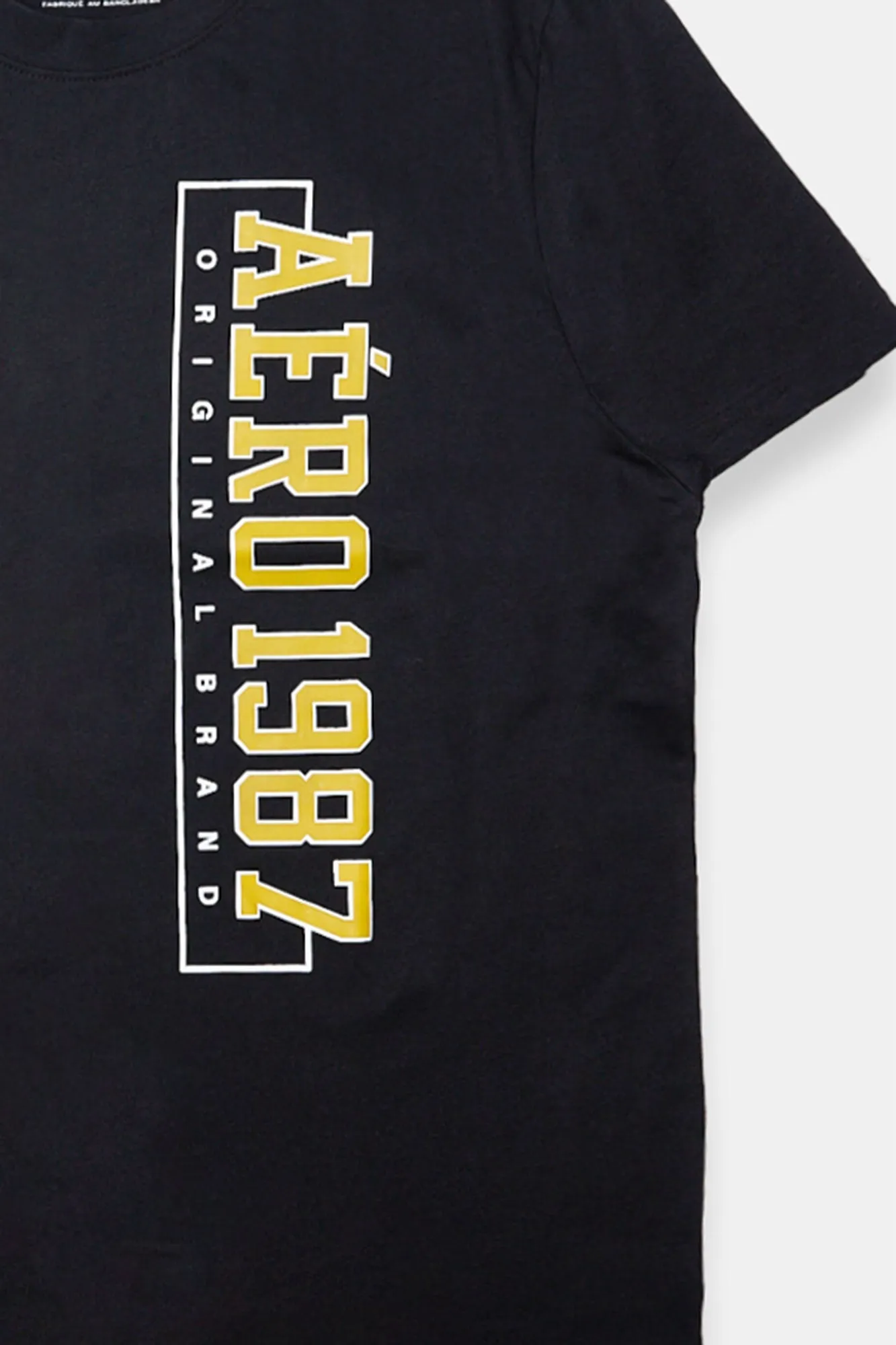 AERO 1987 Vertical High Density Graphic Tee sold by Bluenotes product image thumbnail 3