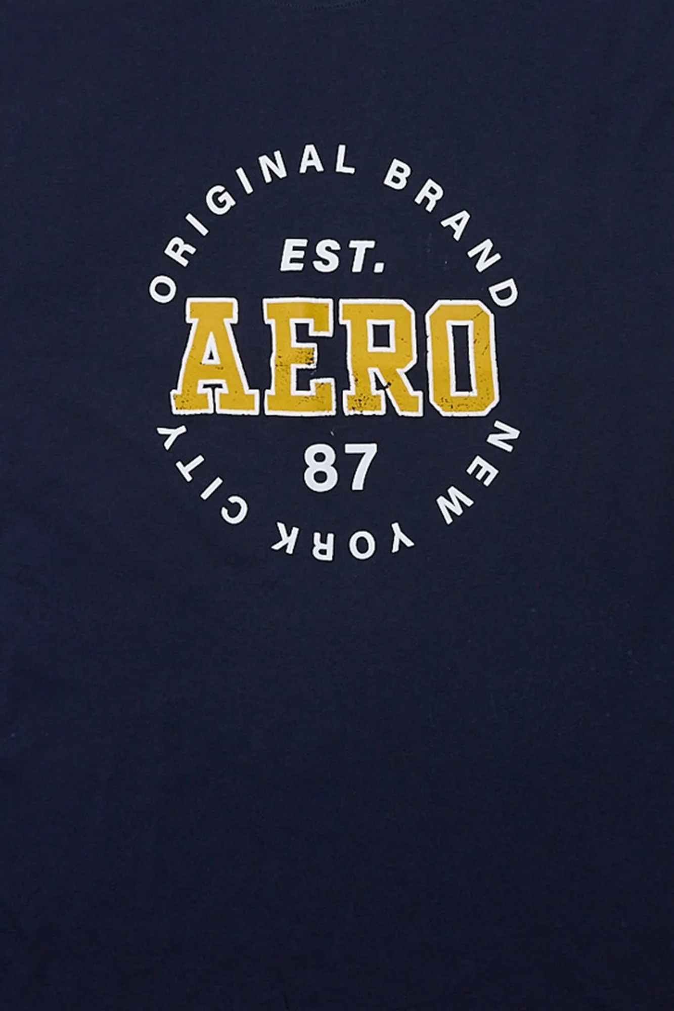 AERO Original Brand Distressed Graphic Tee sold by Bluenotes product image thumbnail 4