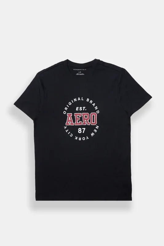 AERO Original Brand Distressed Graphic Tee sold by Bluenotes