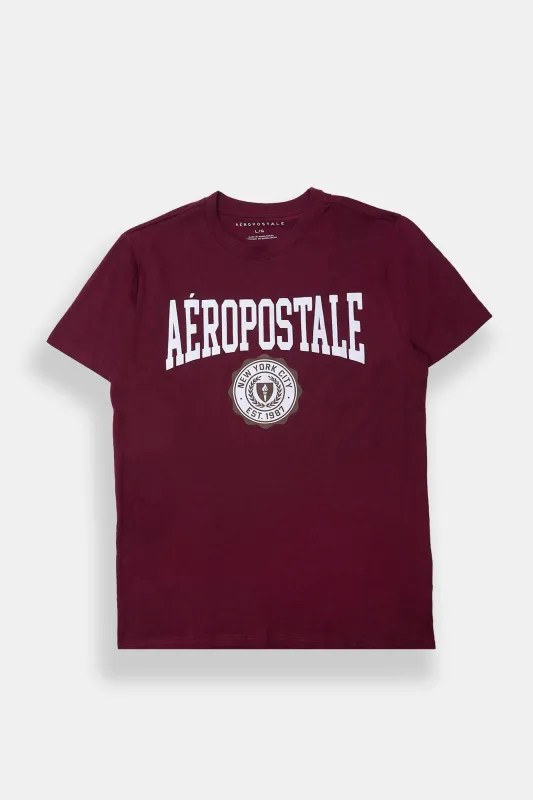 Aéropostale Graphic Flocked Tee sold by Bluenotes