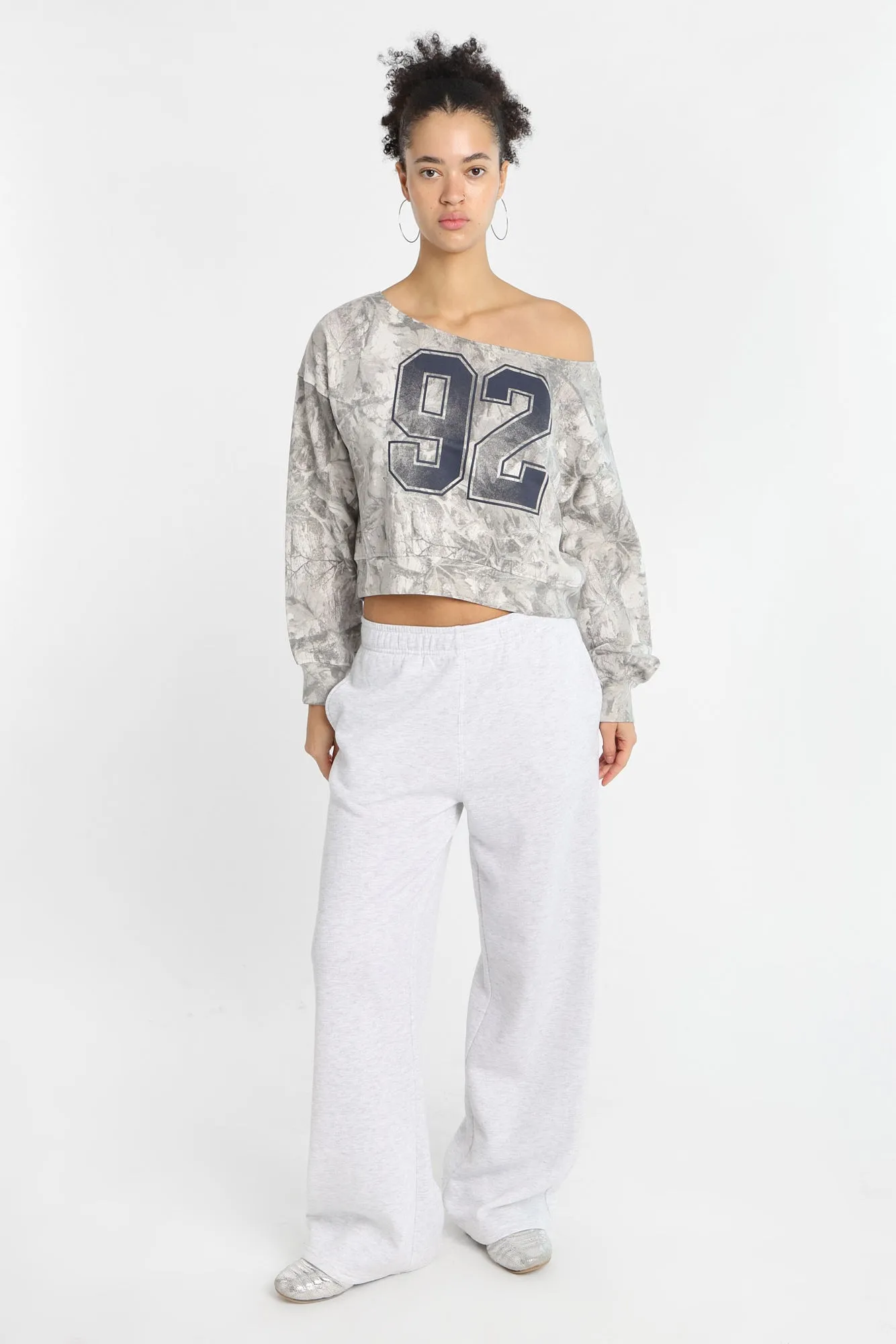 AERO Off-Shoulder Sweatshirt sold by Bluenotes product image thumbnail 5