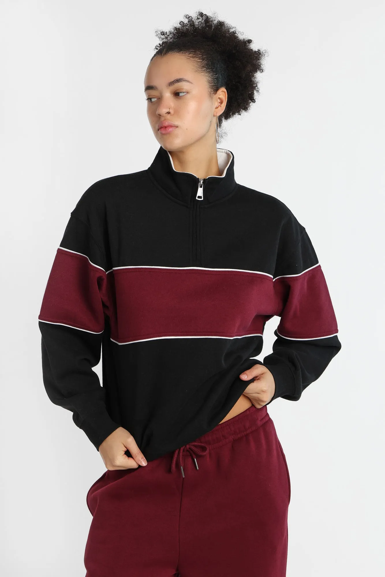 Quarter-Zip Sweatshirt sold by Bluenotes product image thumbnail 2