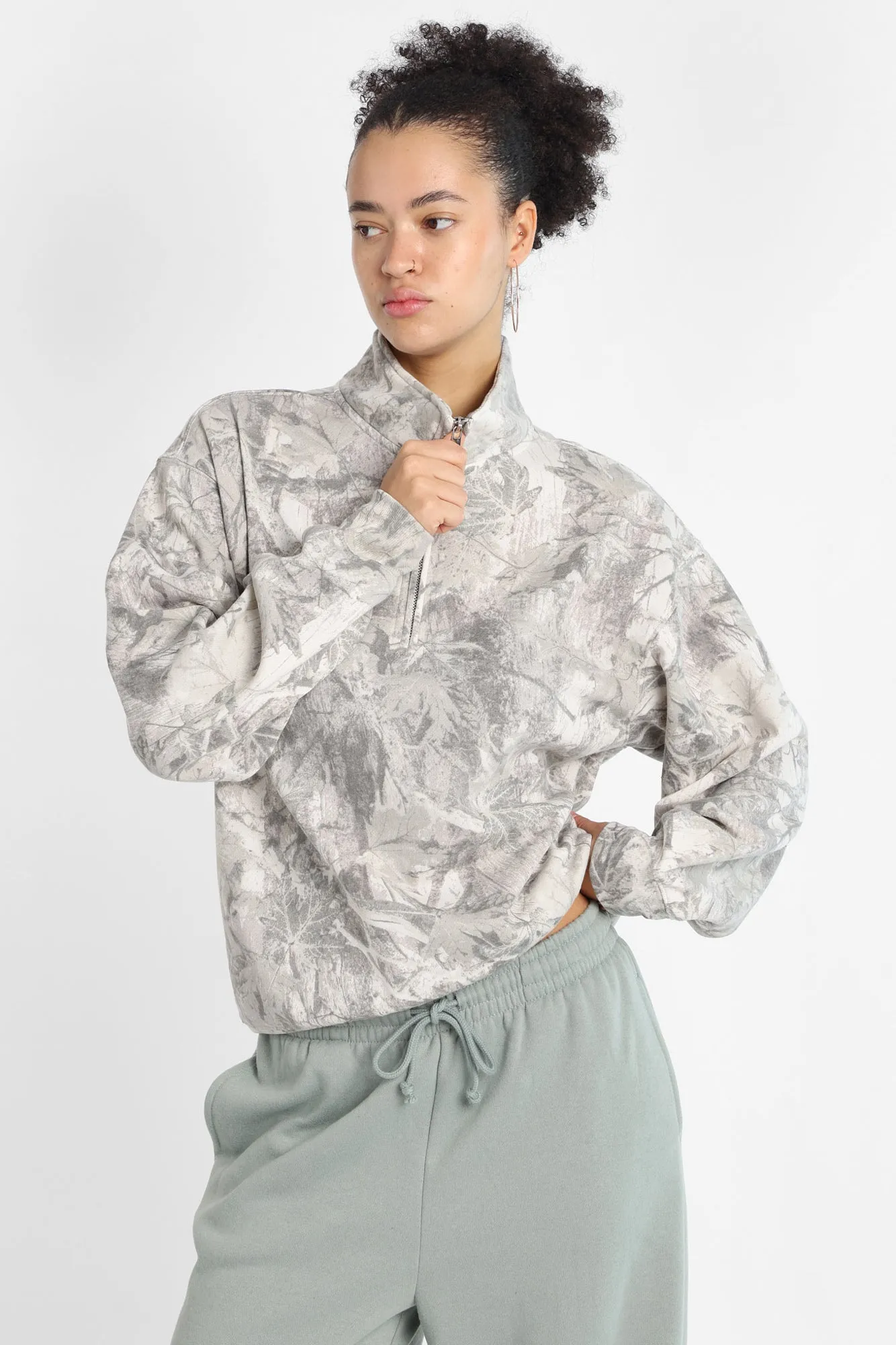 Quarter-Zip Sweatshirt sold by Bluenotes