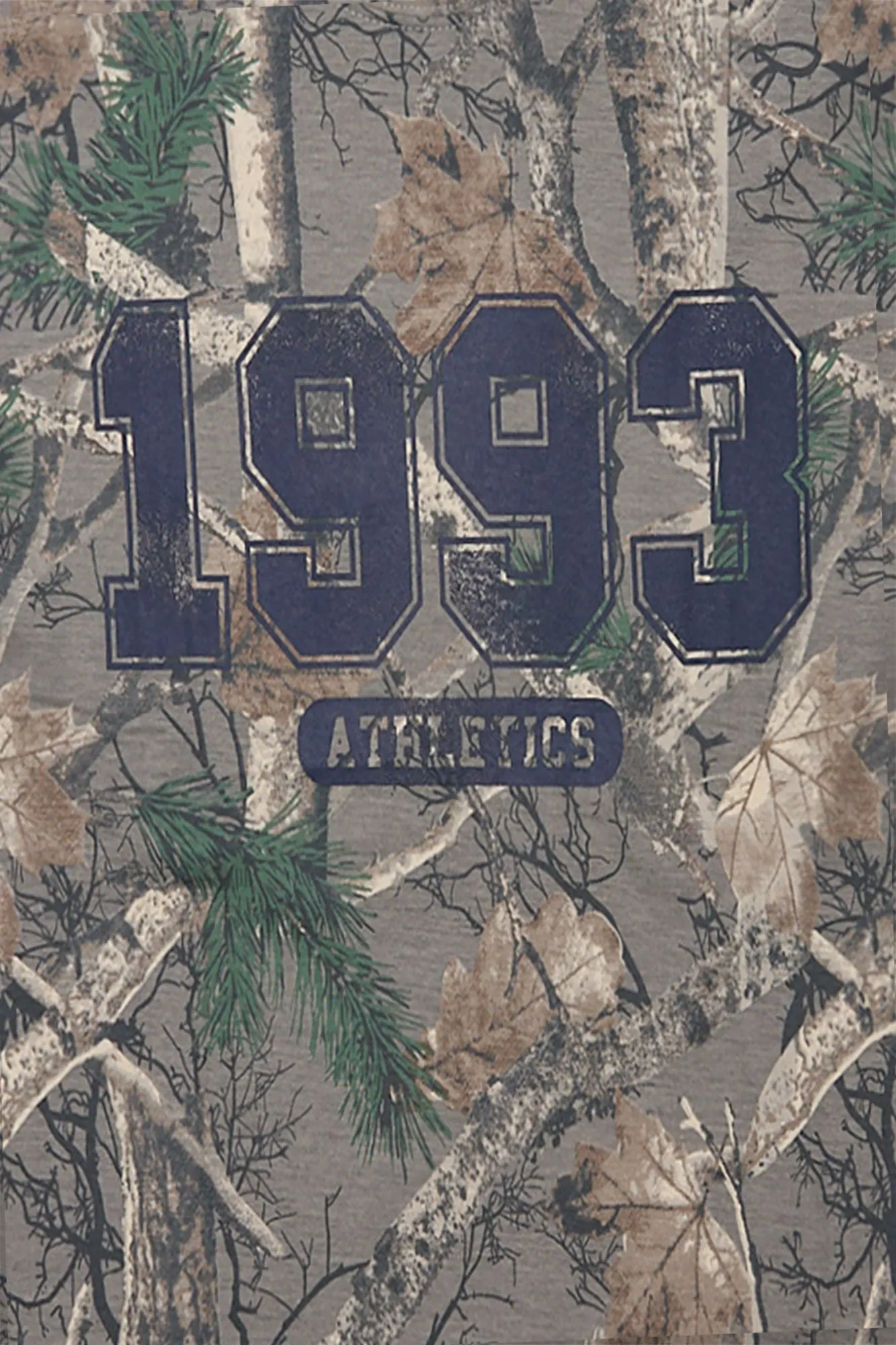 1993 Athletics Tree Camouflage Graphic Boyfriend Tee sold by Bluenotes product image thumbnail 2