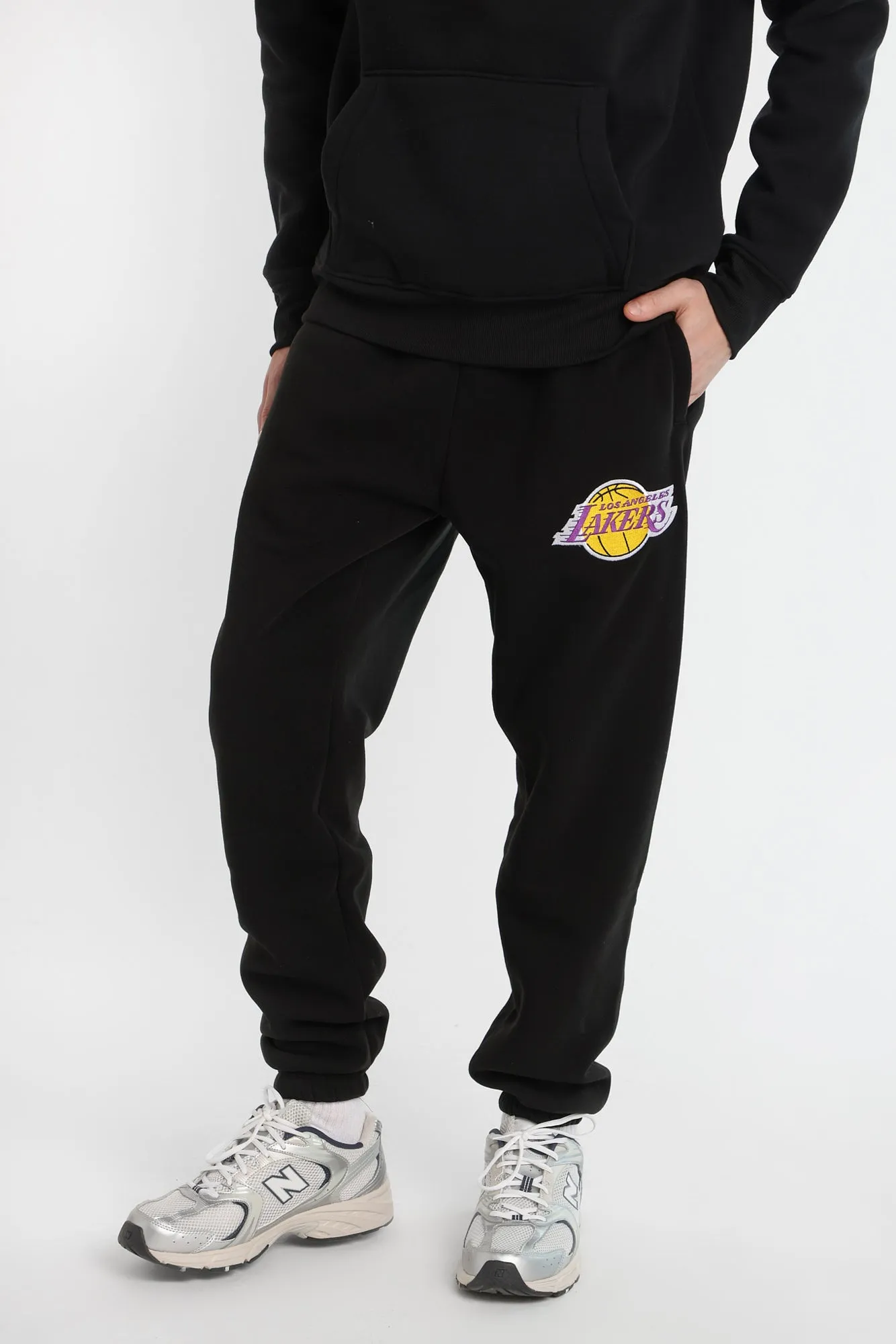 Los Angeles Lakers Embroidered Sweatpants sold by Bluenotes