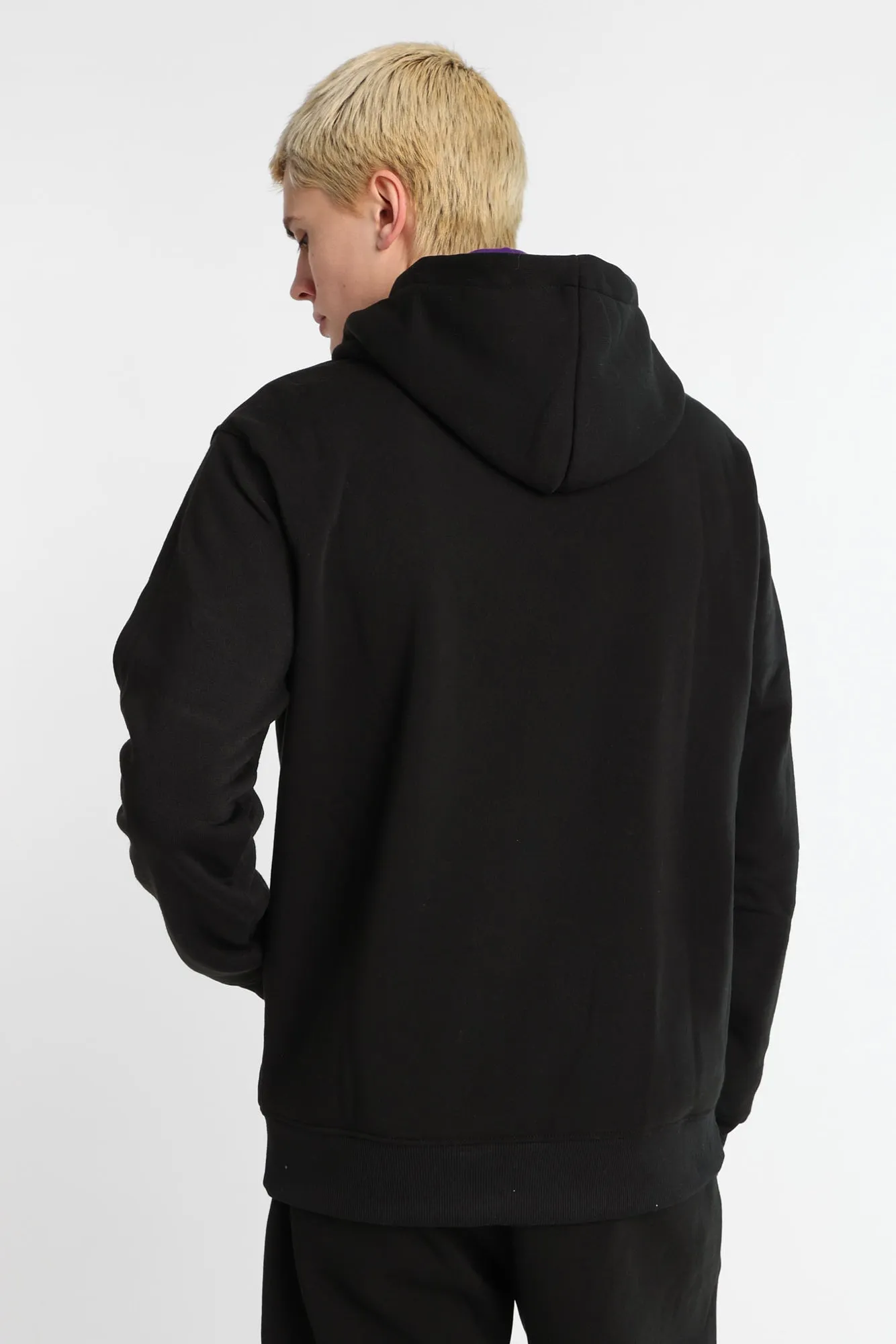 Toronto Raptors Chenille Contrast Hoodie sold by Bluenotes product image thumbnail 3