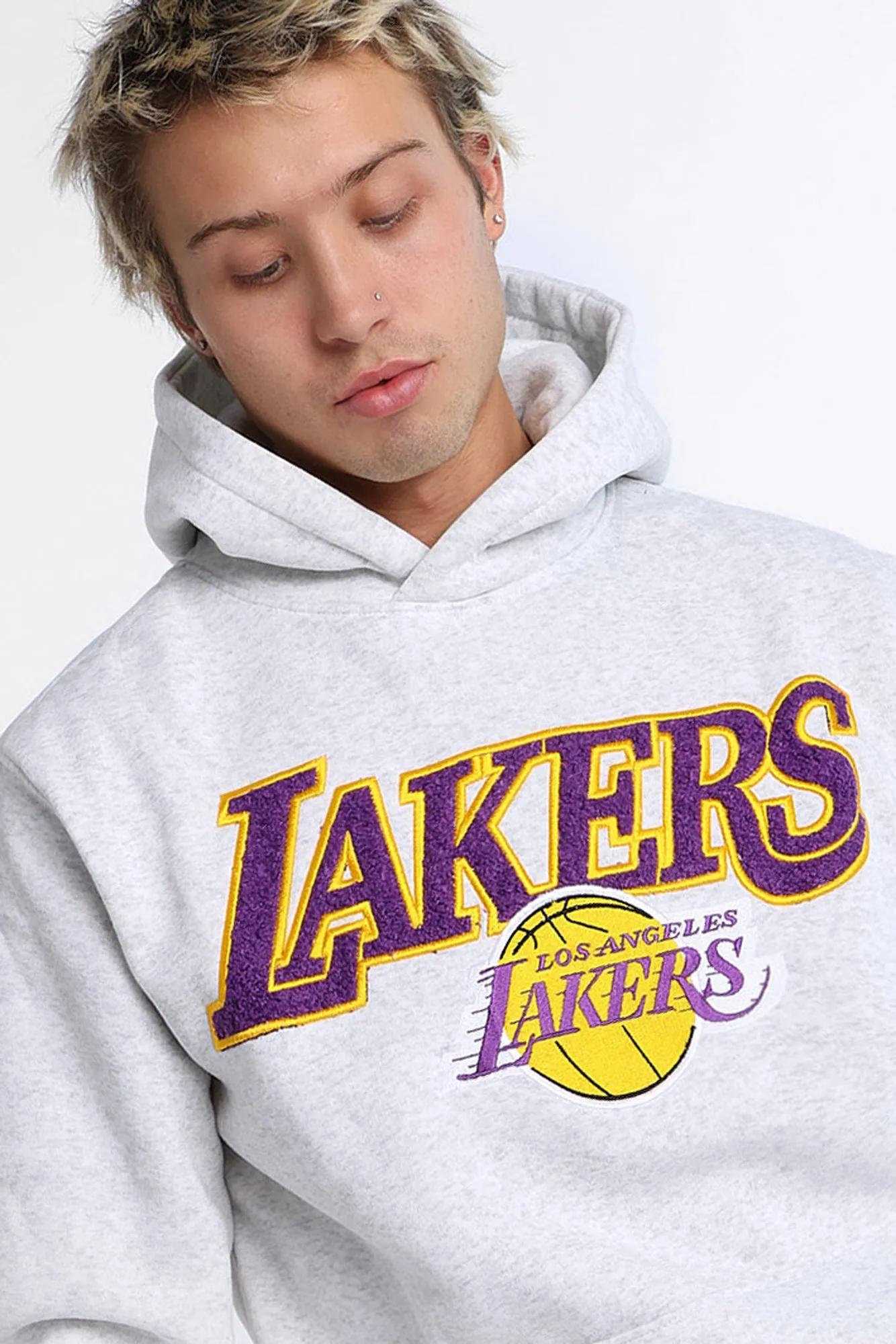 Los Angeles Lakers Chenille Hoodie sold by Bluenotes product image thumbnail 2