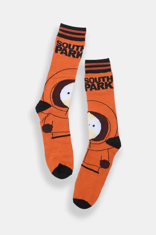 Kenny South Park Printed Jacquard Crew Socks sold by Bluenotes