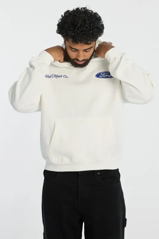 Ford Embroidered Hoodie sold by Bluenotes