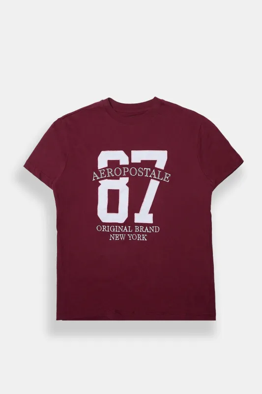 AERO Original Brand New York 87 Graphic Boyfriend Tee sold by Bluenotes