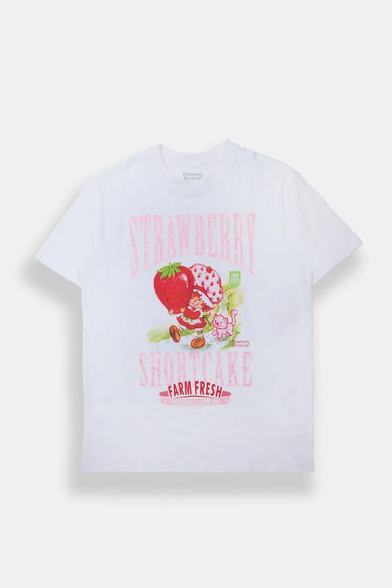 Strawberry Shortcake Farm Fresh Graphic Boyfriend Tee sold by Bluenotes