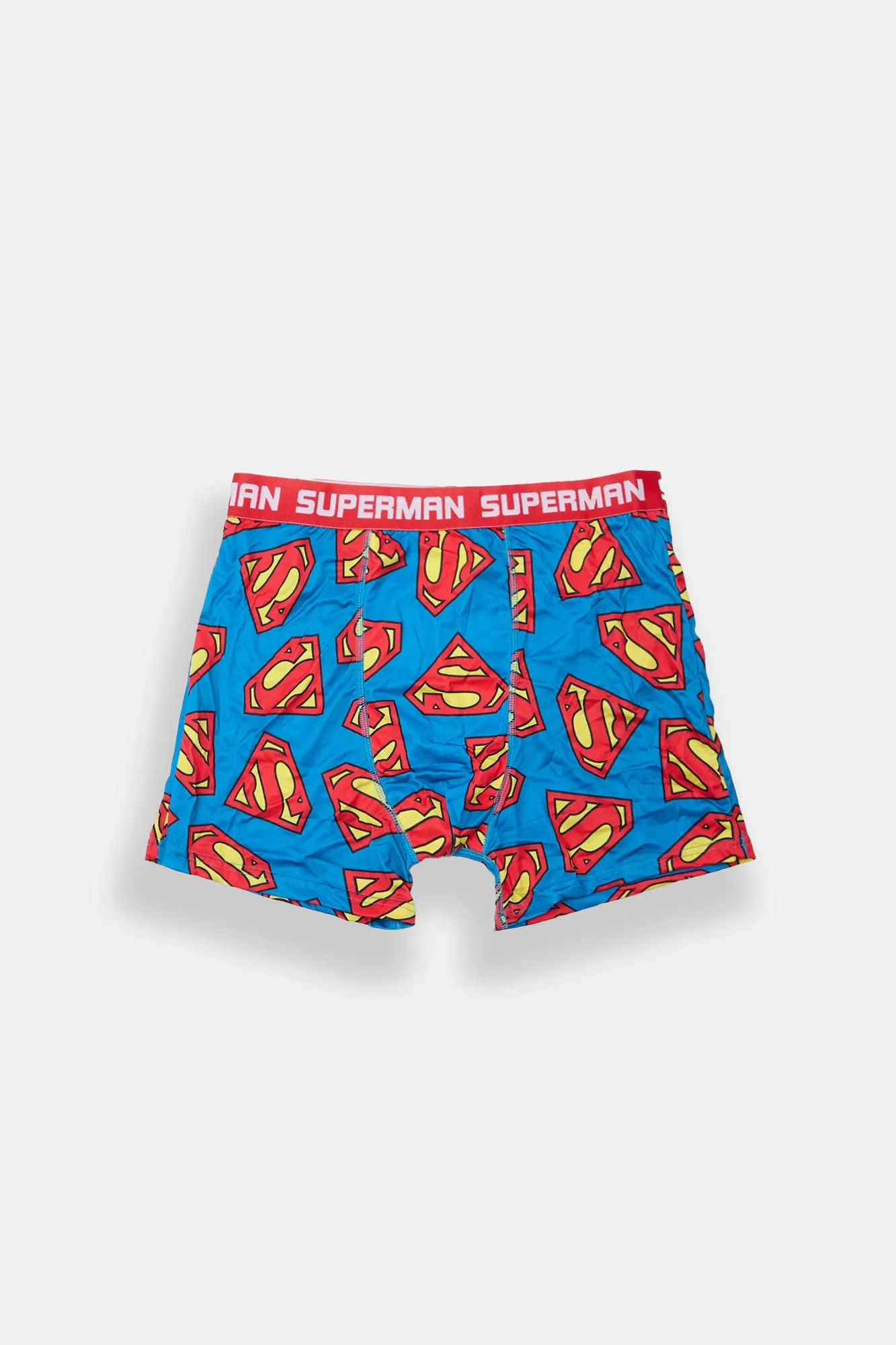 Superman Logo Printed Boxer Briefs sold by Bluenotes