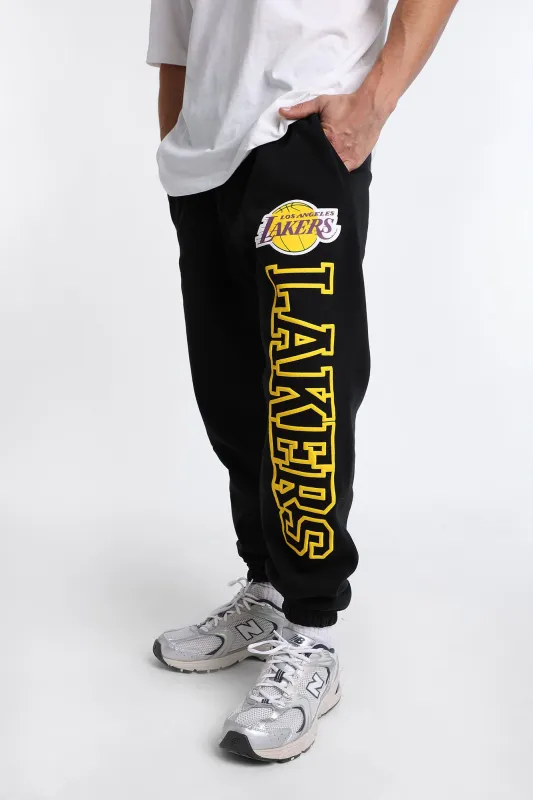 Los Angeles Lakers Leg Print Sweatpants sold by Bluenotes