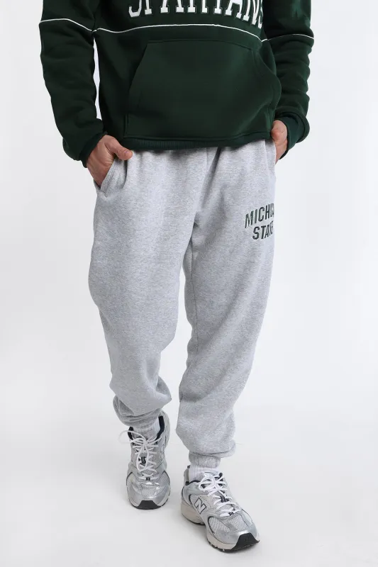 Michigan State Spartans Embroidered Sweatpants sold by Bluenotes
