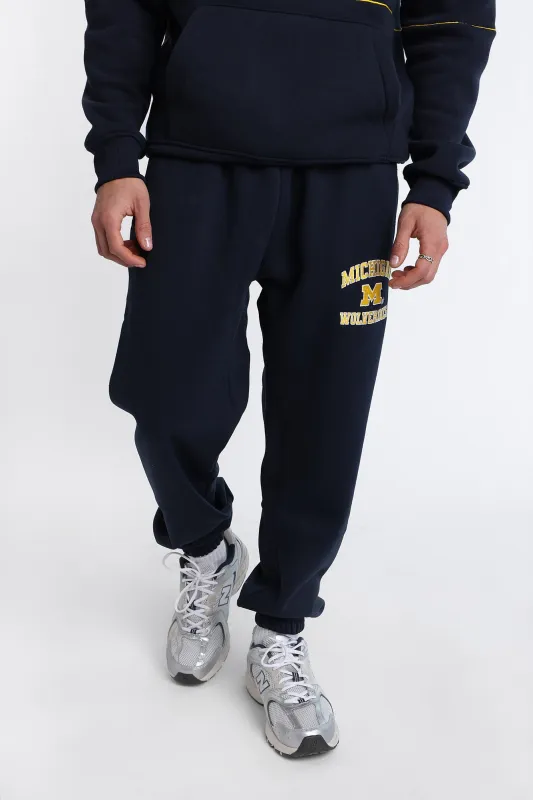 Michigan Wolverines Embroidered Sweatpants sold by Bluenotes