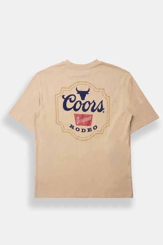 Coors Rodeo Graphic Oversized Tee sold by Bluenotes