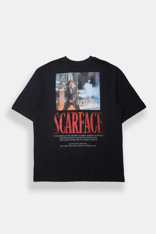 Scarface Graphic Oversized Tee sold by Bluenotes