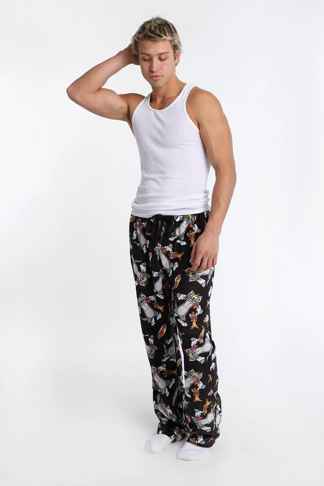 Tom & Jerry Silky Fleece Pajama Pants sold by Bluenotes product image thumbnail 4