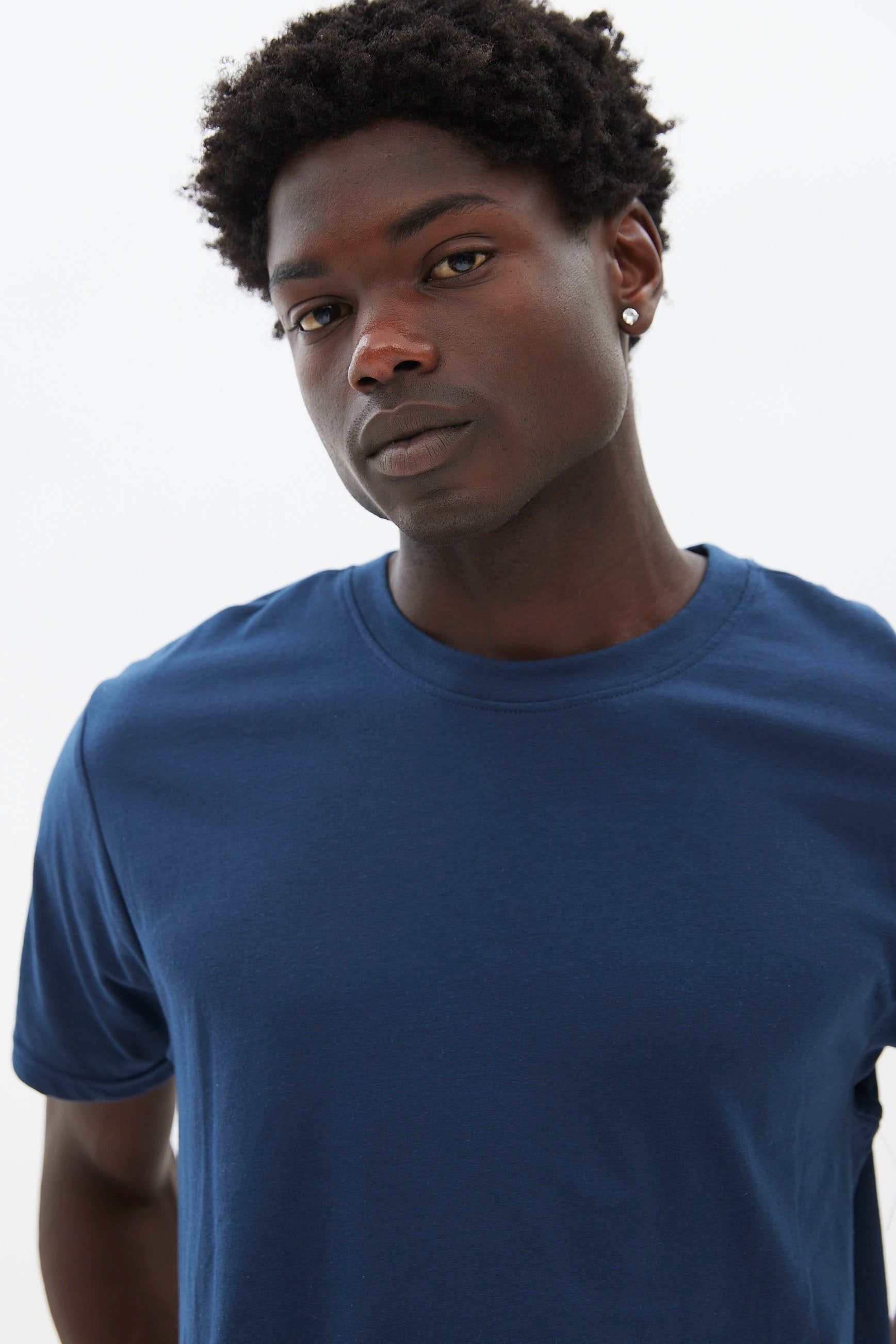 Basic Crew Neck Tee sold by Bluenotes product image thumbnail 7