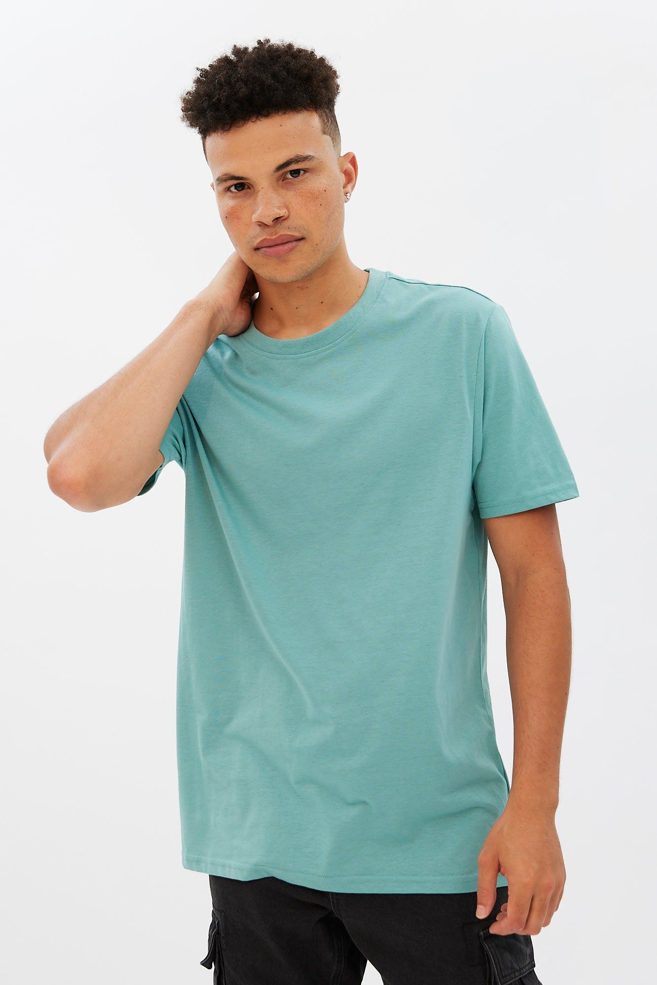 Basic Crew Neck Tee sold by Bluenotes product image thumbnail 13